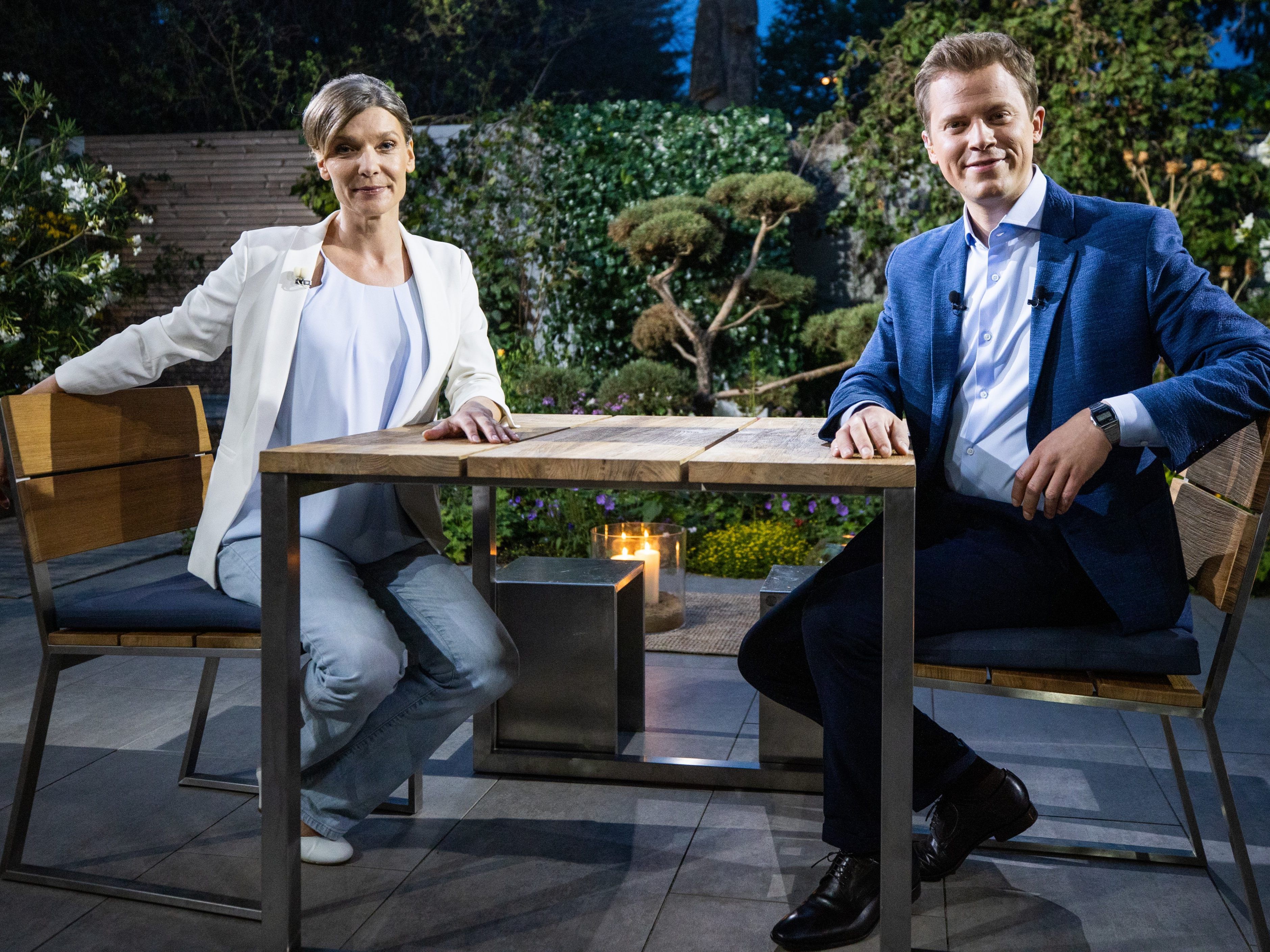 Die derzeitigen Umfragewerte bereiten Maria Stern offenbar keine Kopfschmerzen.