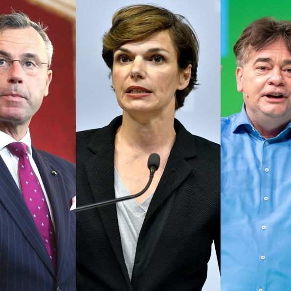 Spitzenkandidaten der Parteien