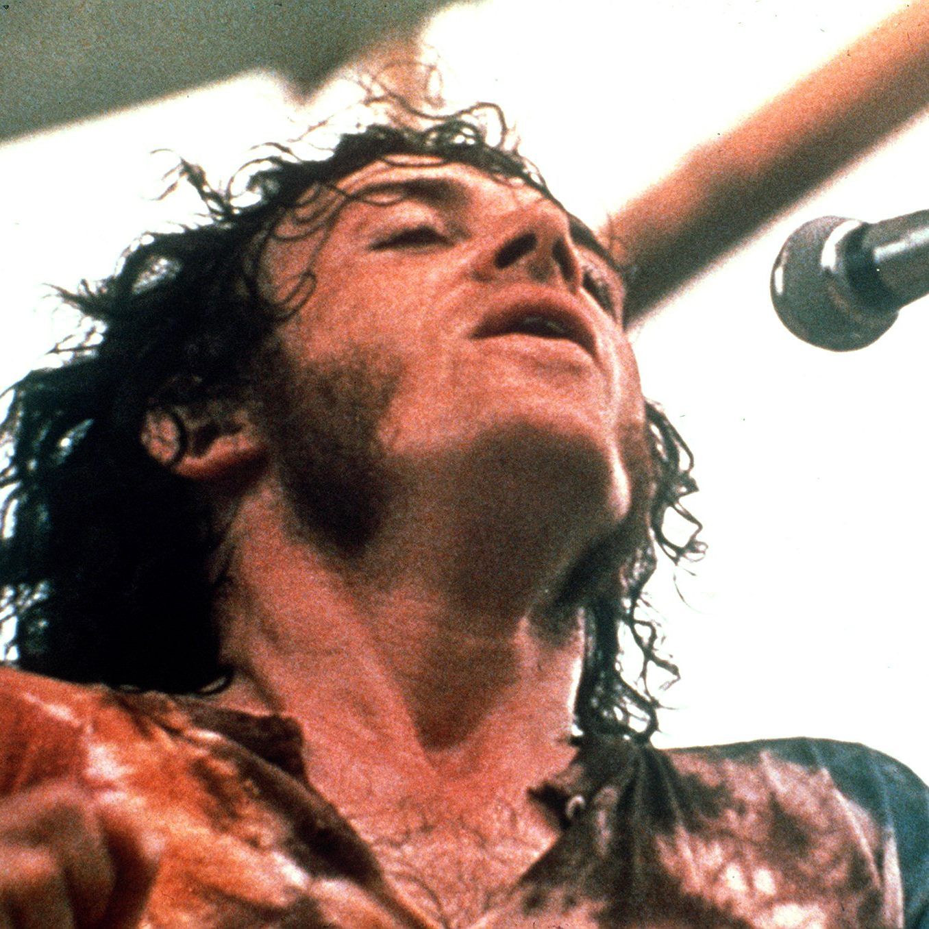 Joe Cocker bei Woodstock im Jahr 1969