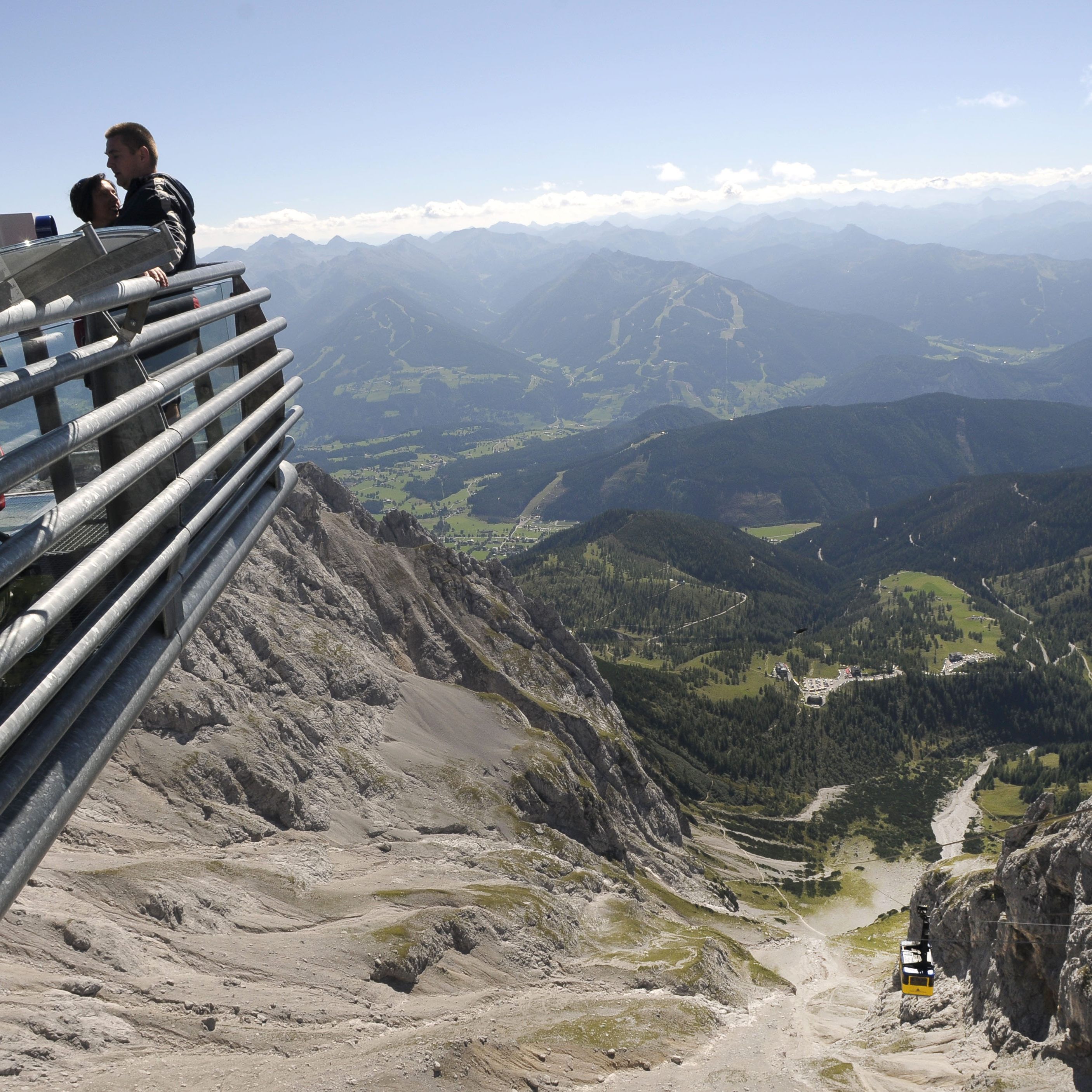 Der Skywalk am Dachstein ist besonders häufig auf Instagram zu finden.
