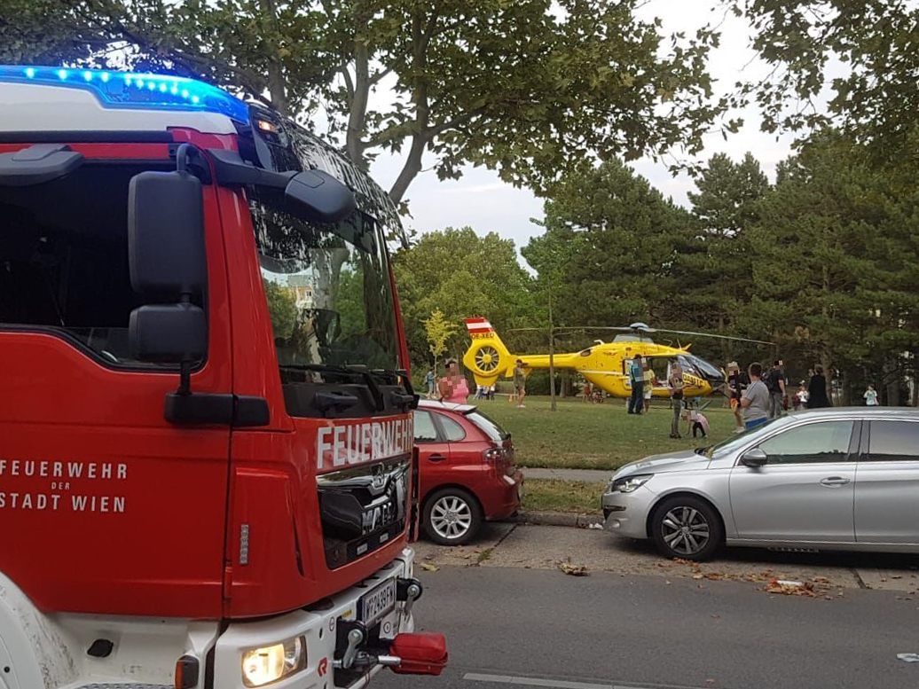 Die Wiener Berufsfeuerwehr konnte den 60-Jährigen reanimieren.