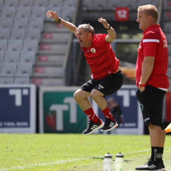 Freudensprünge will Markus Mader im Heimspiel gegen KSV machen