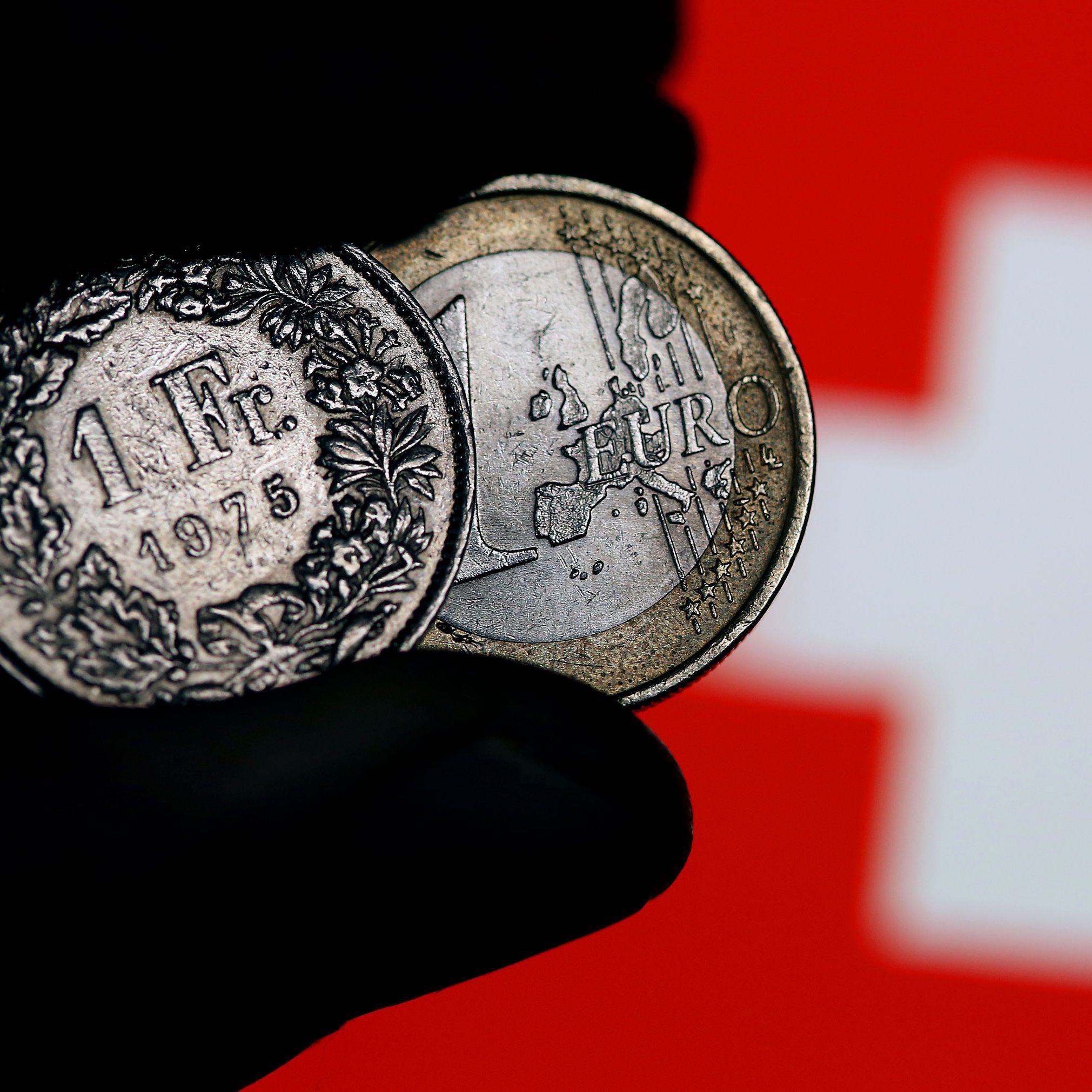 Schweizer Franken hat zum Euro wieder zugelegt.