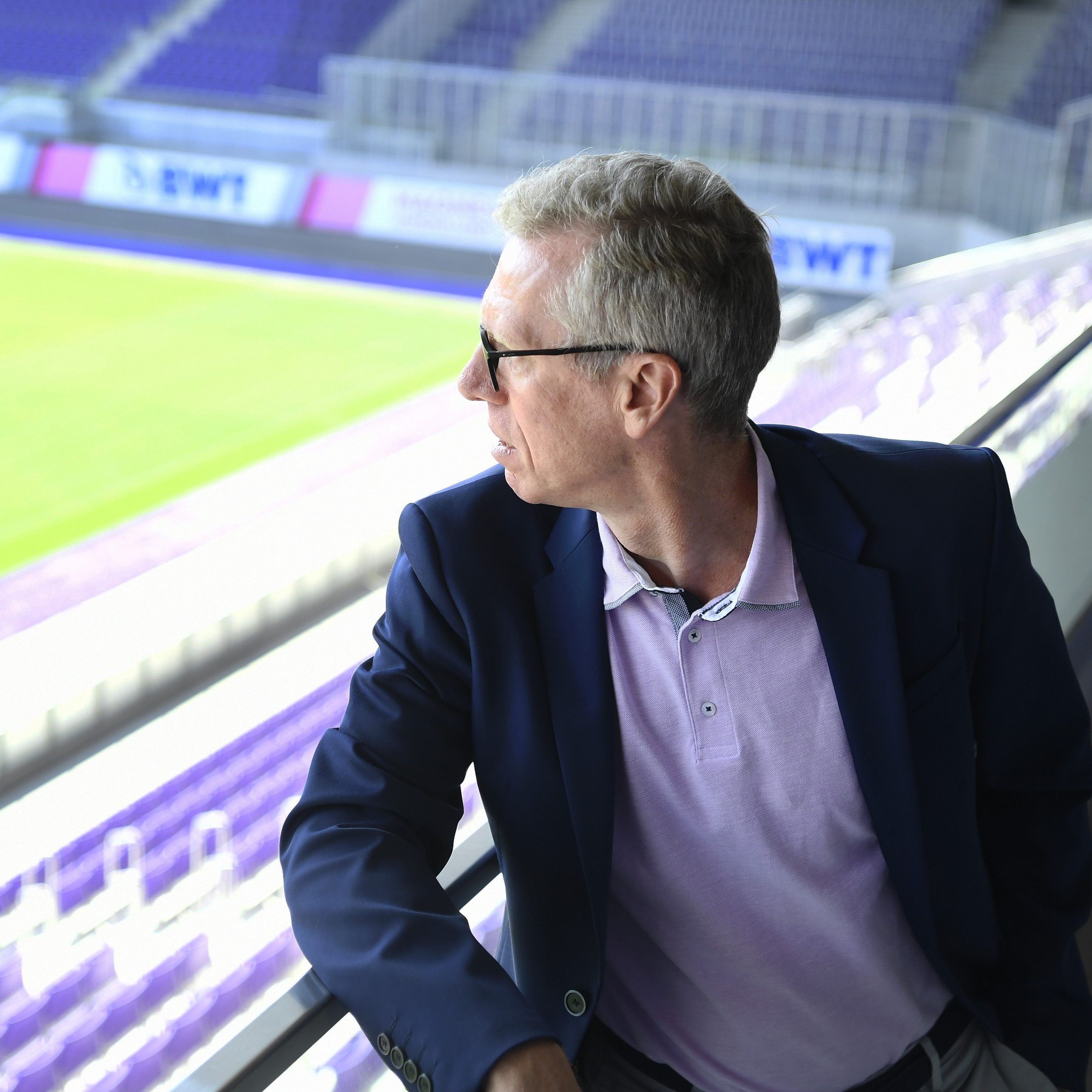 Peter Stöger träumt von einem volleren Stadion in Zukunft.