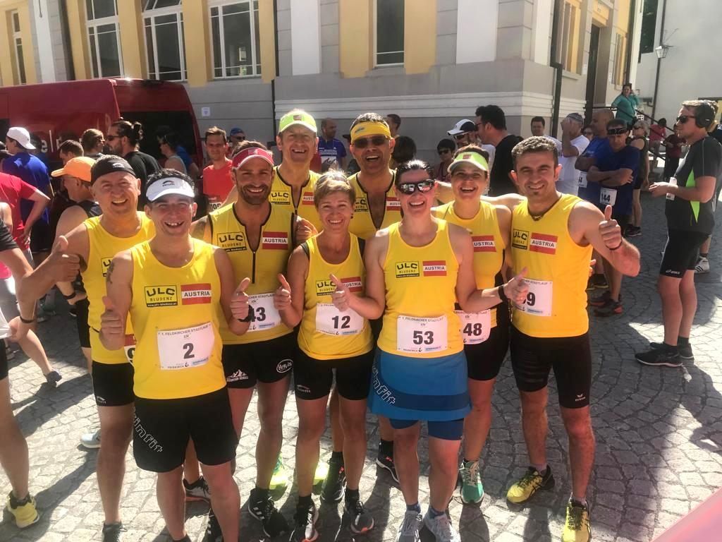 ULC Bludenz beim Feldkircher Stadtlauf