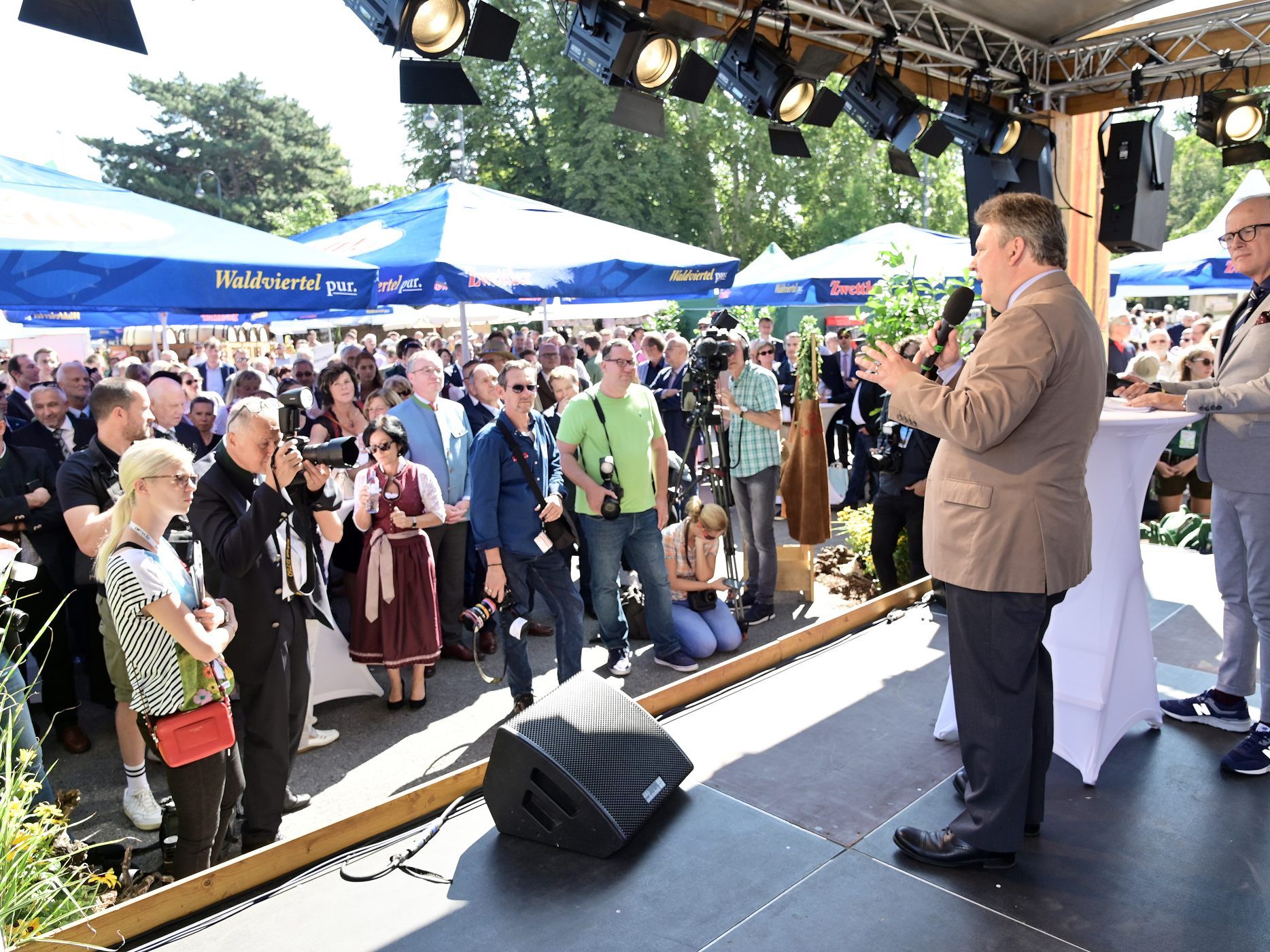 Auch heuer werden wieder über 80.000 Besucher beim "waldviertelpur" in Wien erwartet.