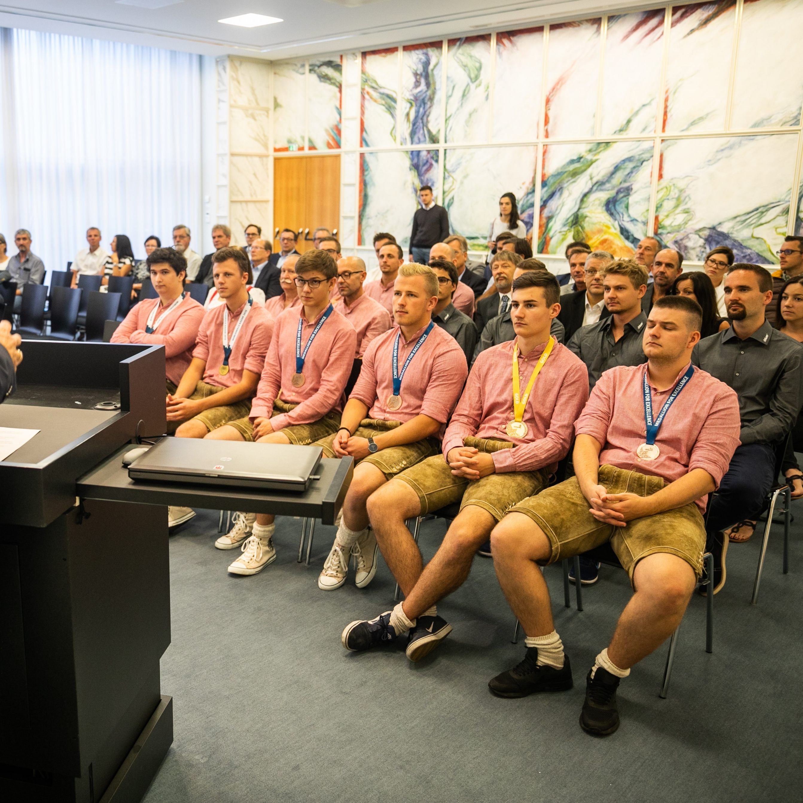 Erfolgreiche Vorarlberger „WorldSkills“-Abordnung 2019