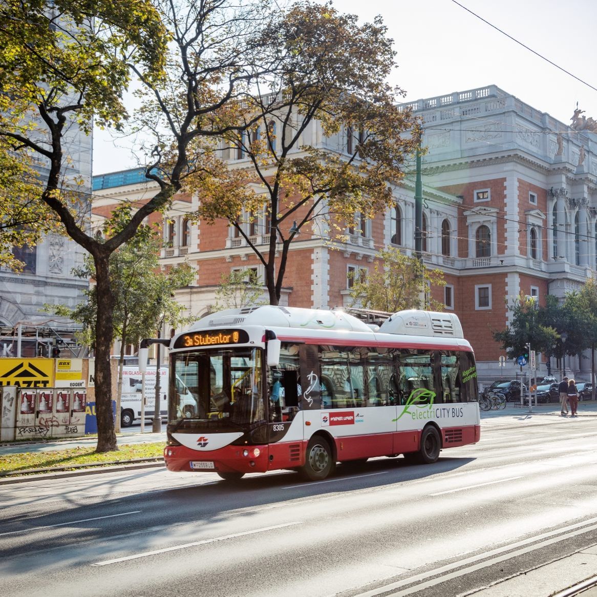 Die neuen E-Busse sollen auf sieben Strecken im Süden Wiens unterwegs sein.