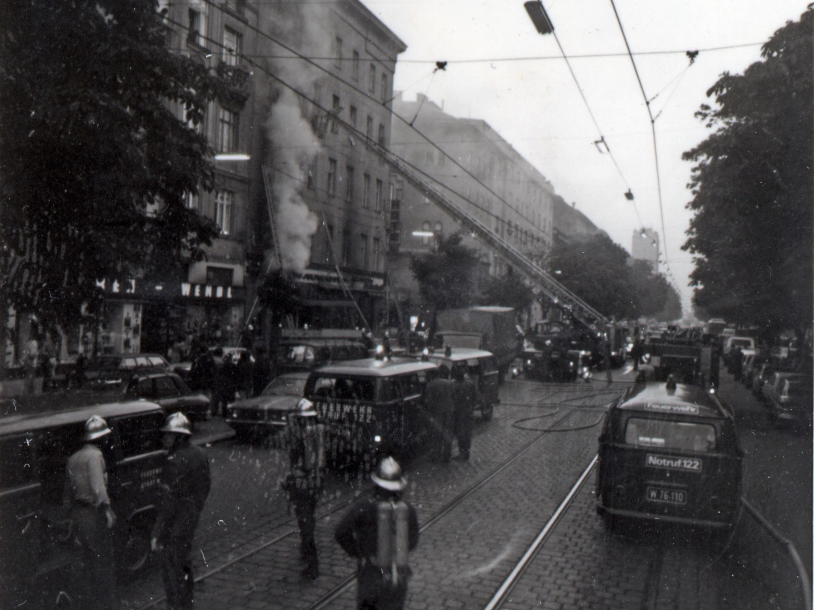 Bei dem Brand vor 40 Jahren konnten 70 Menschen gerettet werden, 25 Menschen kamen ums Leben.