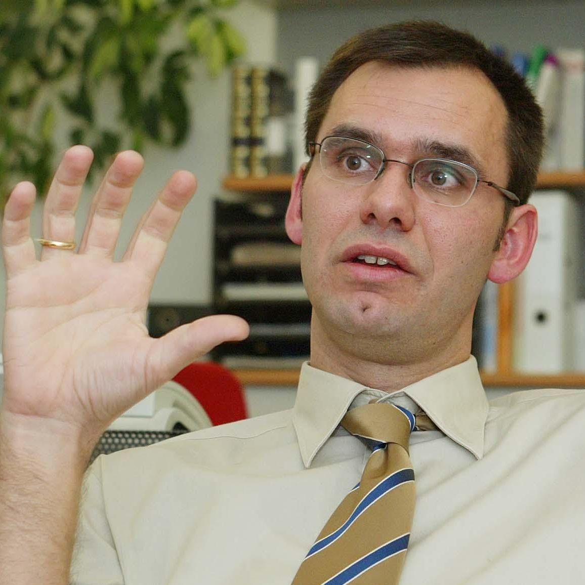 Markus Wallner bei einem Interview 2003.