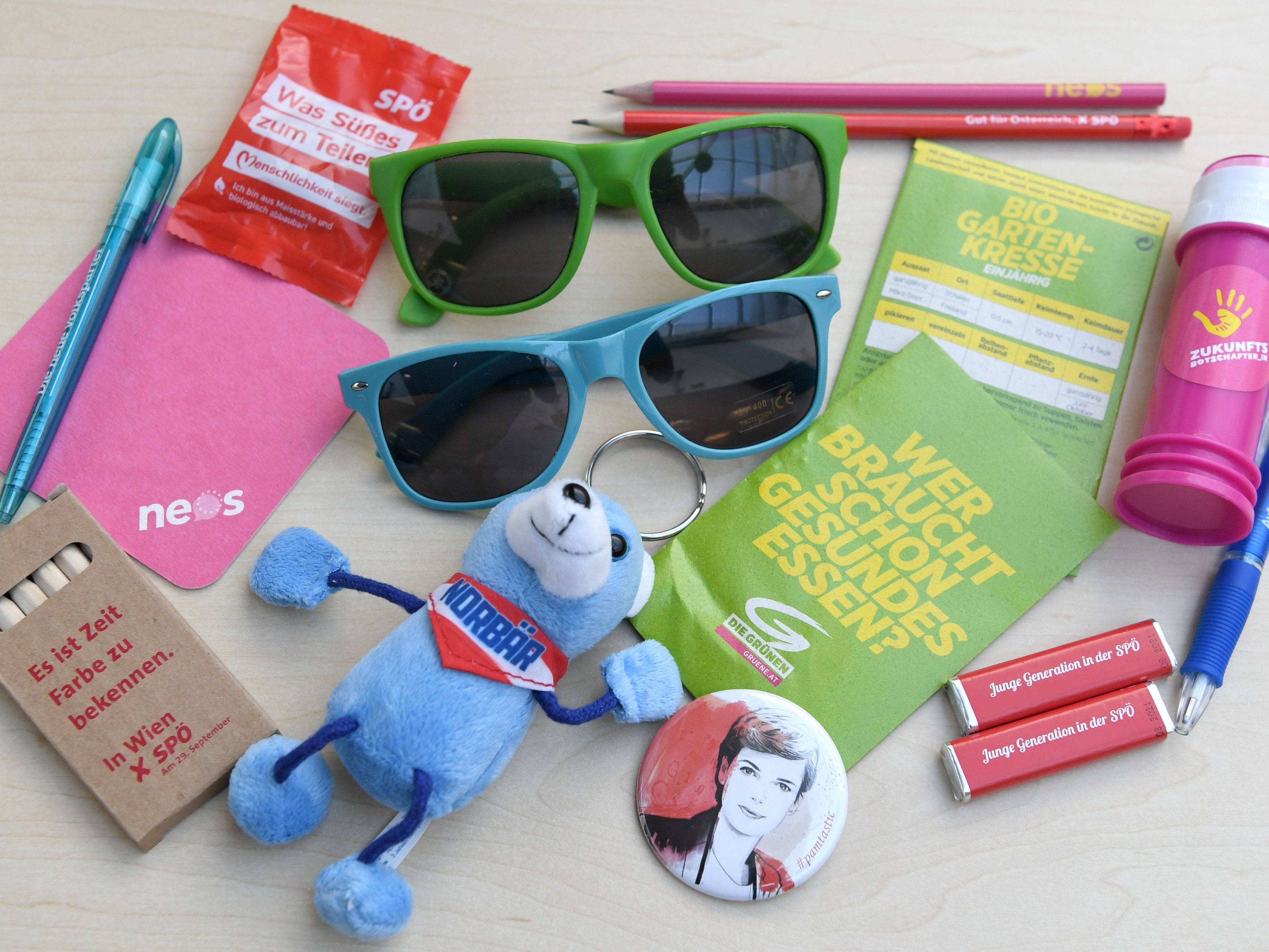 Die Parteien wollen heuer auf nachhaltige Wahlgeschenke setzen.