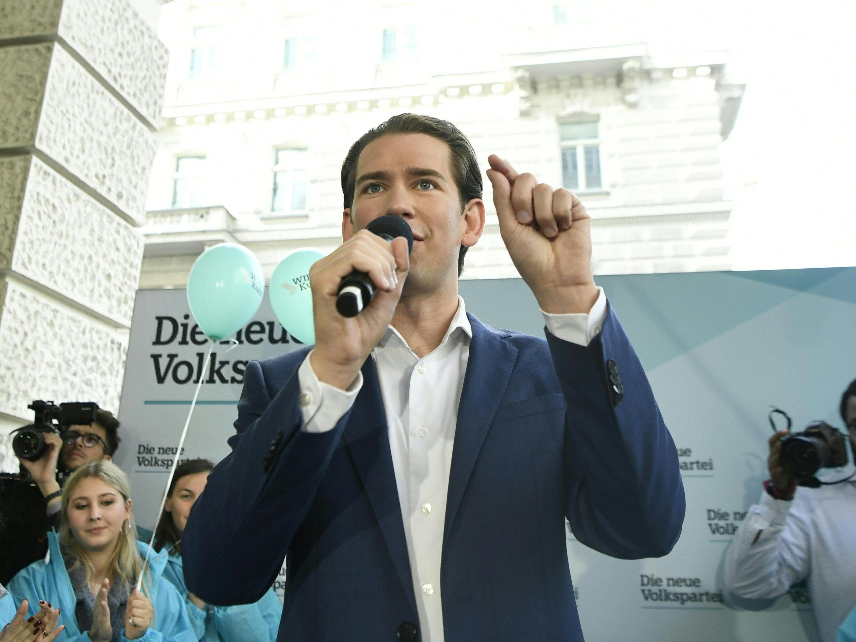 Kurz warnte erneut vor einer Koalition gegen die ÖVP.