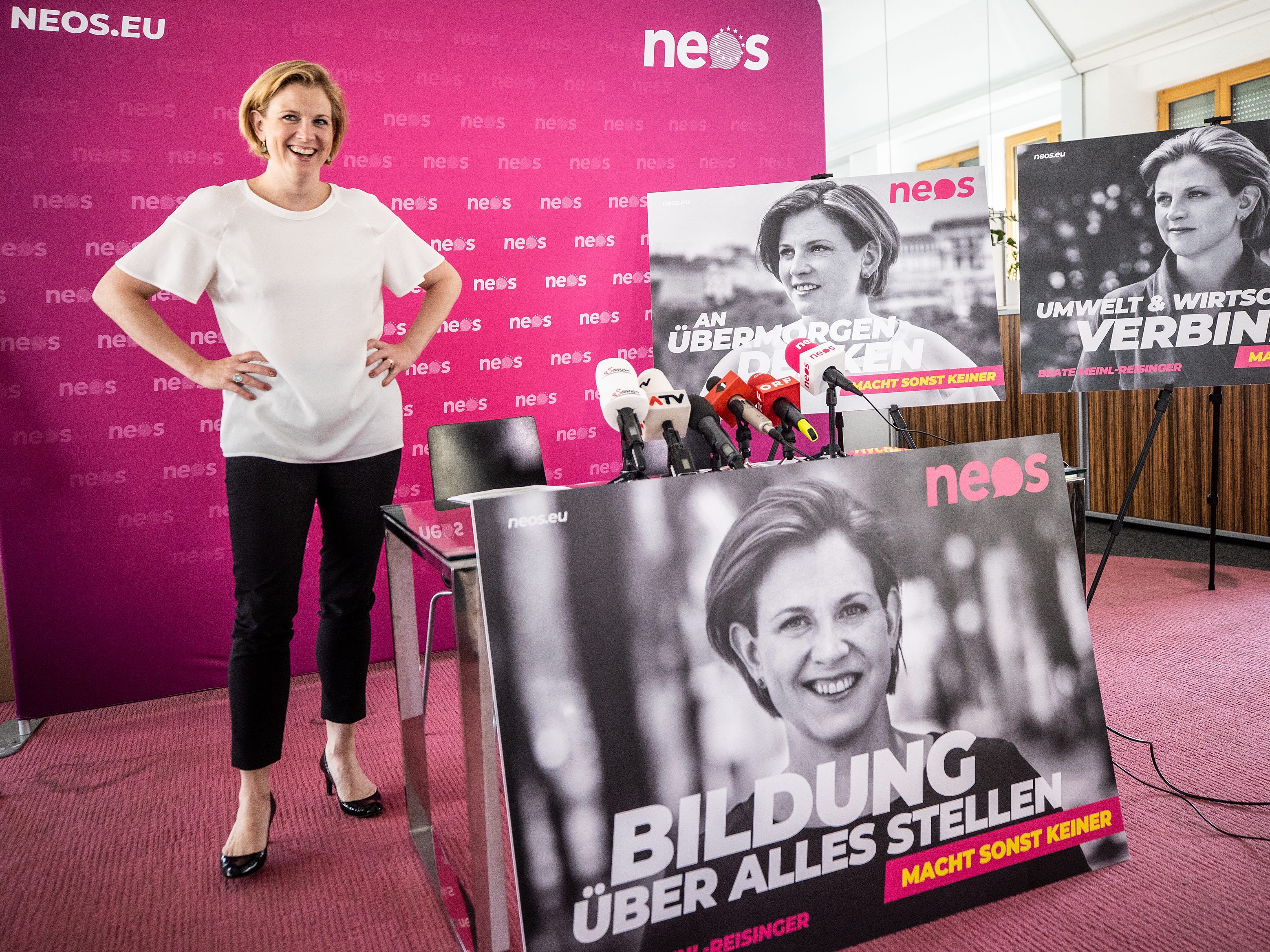 Die NEOS haben das verpflichtende Impressum falsch ausgewiesen.