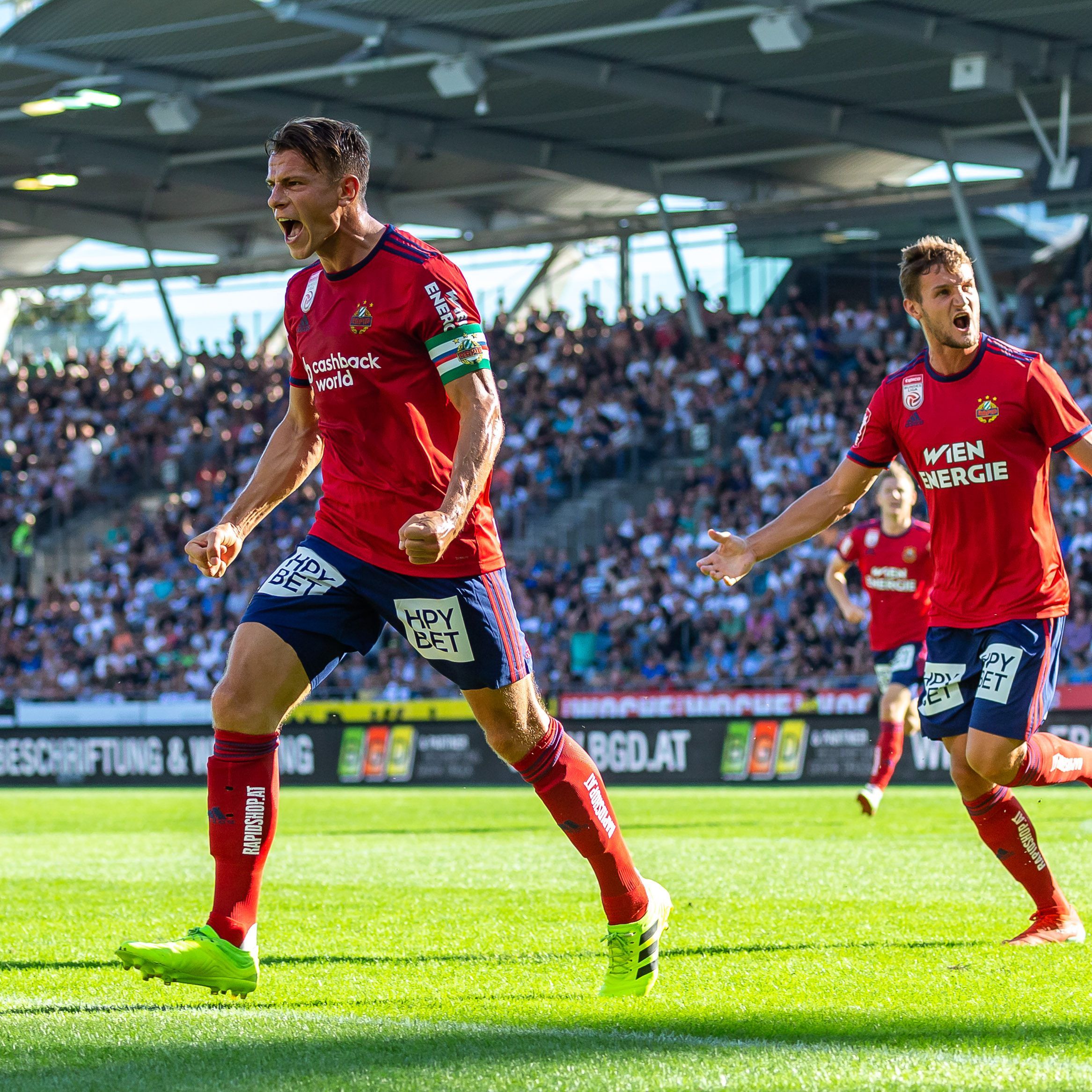 LIVE-Ticker zum Spiel Rapid Wien gegen FC Admira ab 14.30 Uhr.