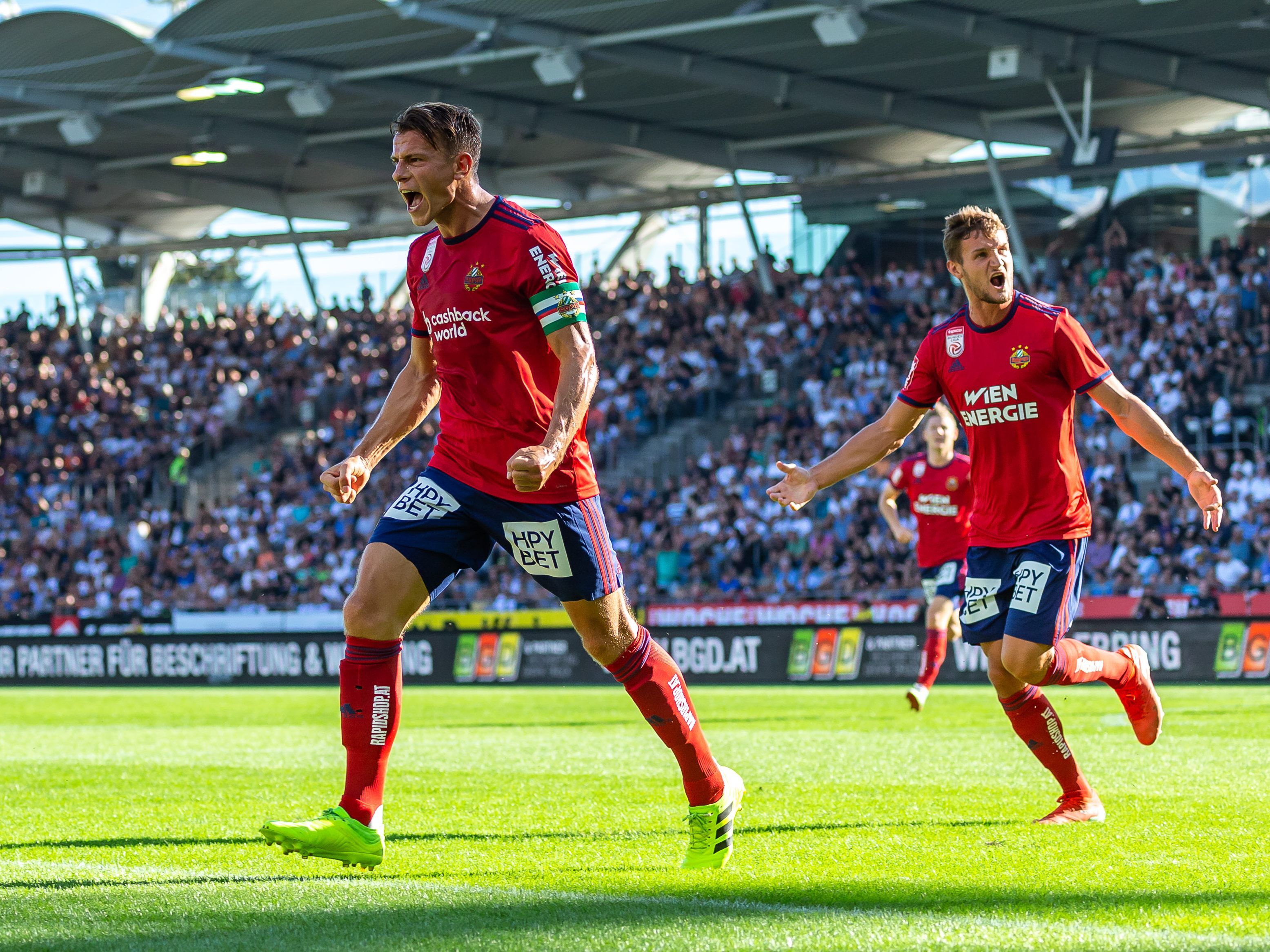 LIVE-Ticker zum Spiel Rapid Wien gegen FC Admira ab 14.30 Uhr.