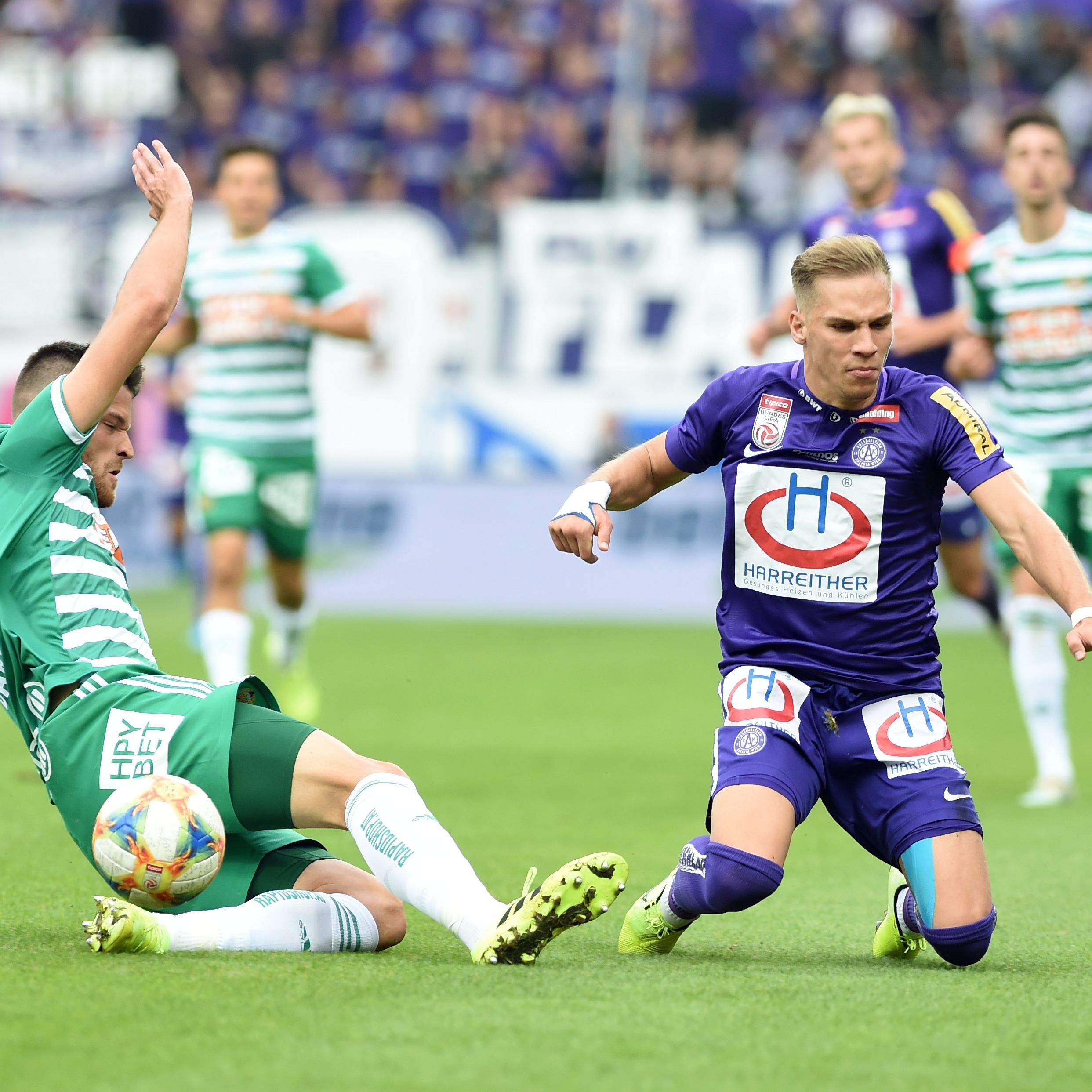 Rapid schaffe einen Sieg über die Austria.