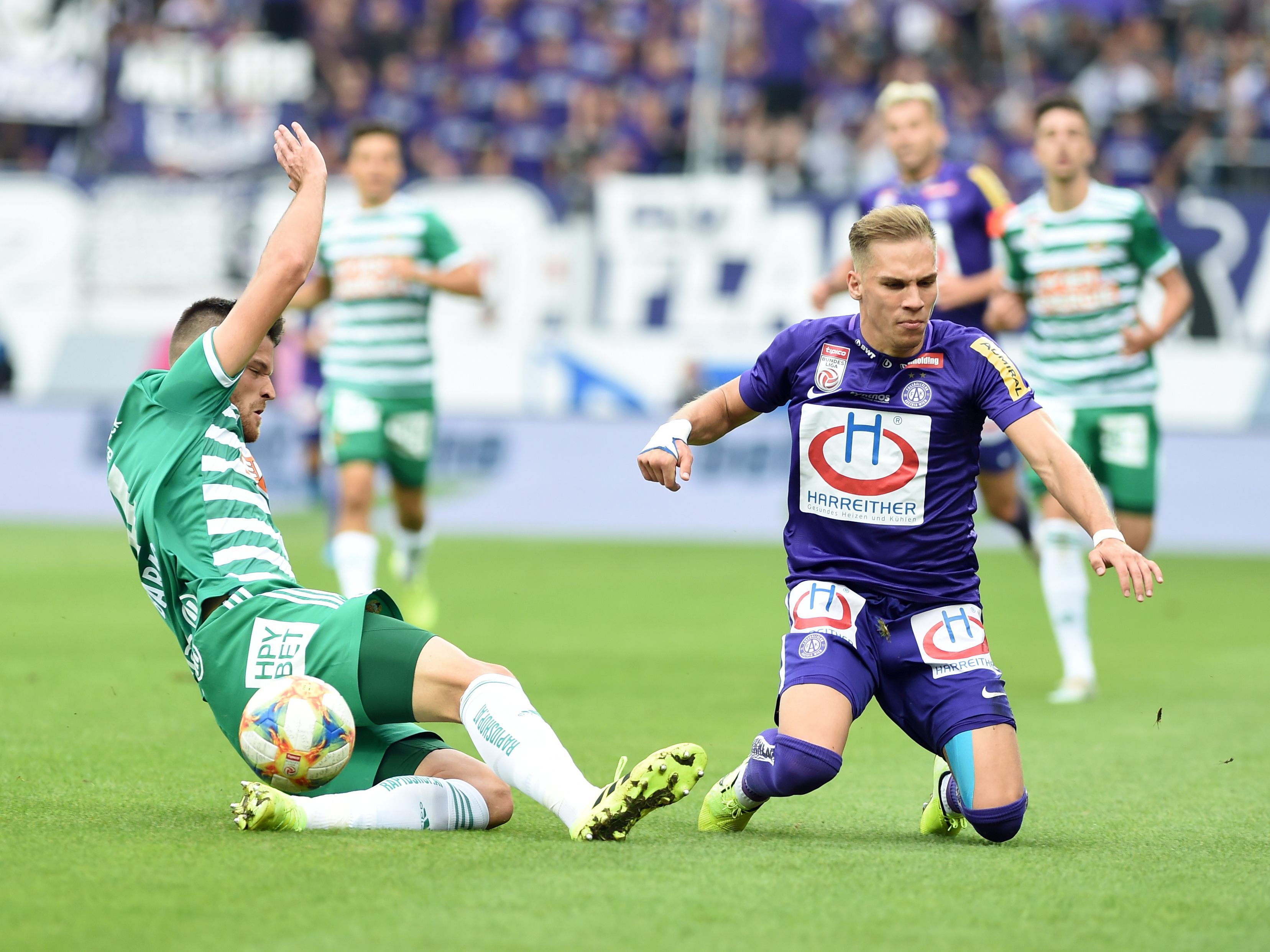 Rapid schaffe einen Sieg über die Austria.