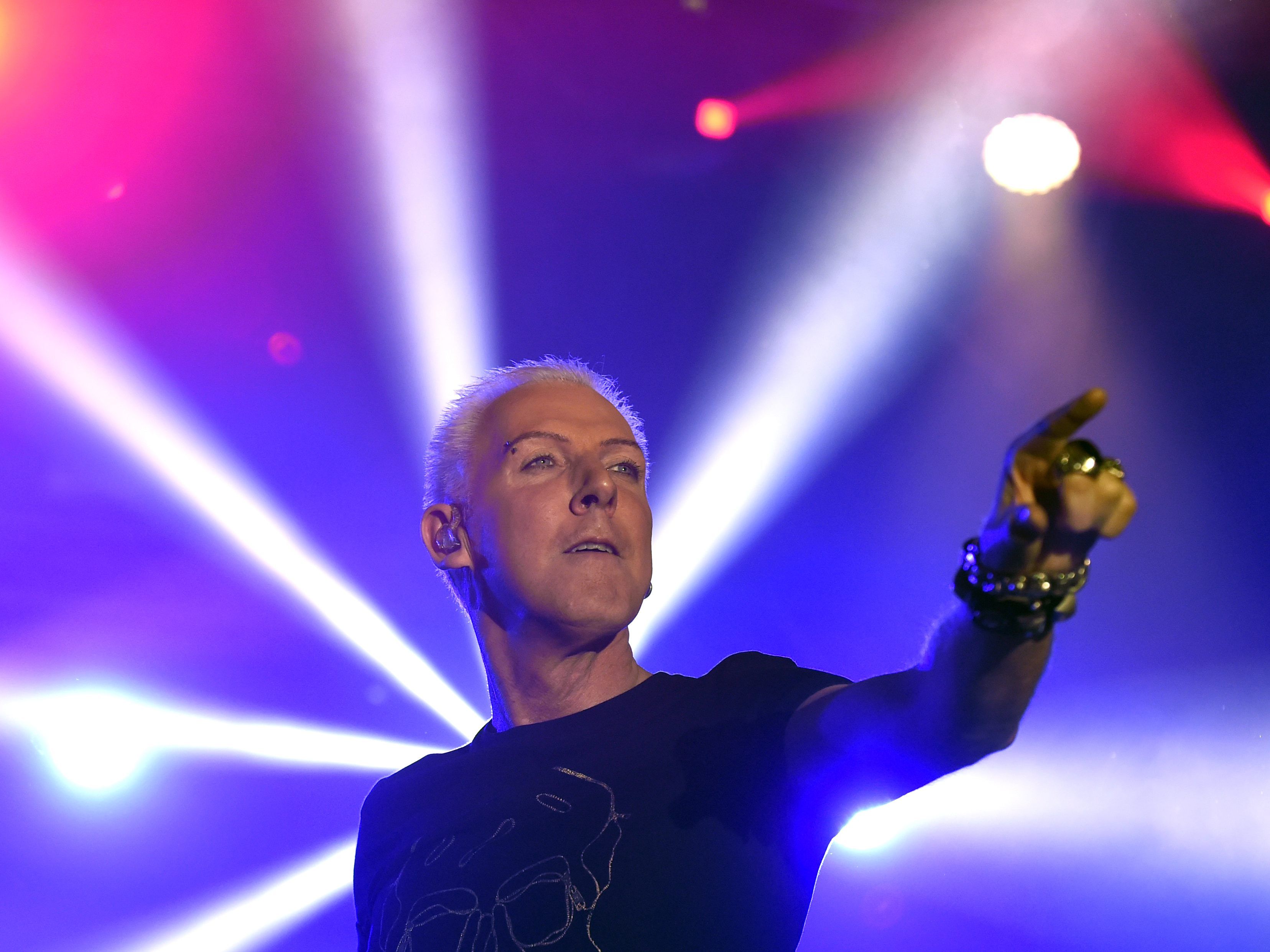 H.P. Baxxter tritt mit Scooter beim Nova Rock 2020 auf. H.P. Baxxter tritt mit Scooter beim Nova Rock 2020 auf.