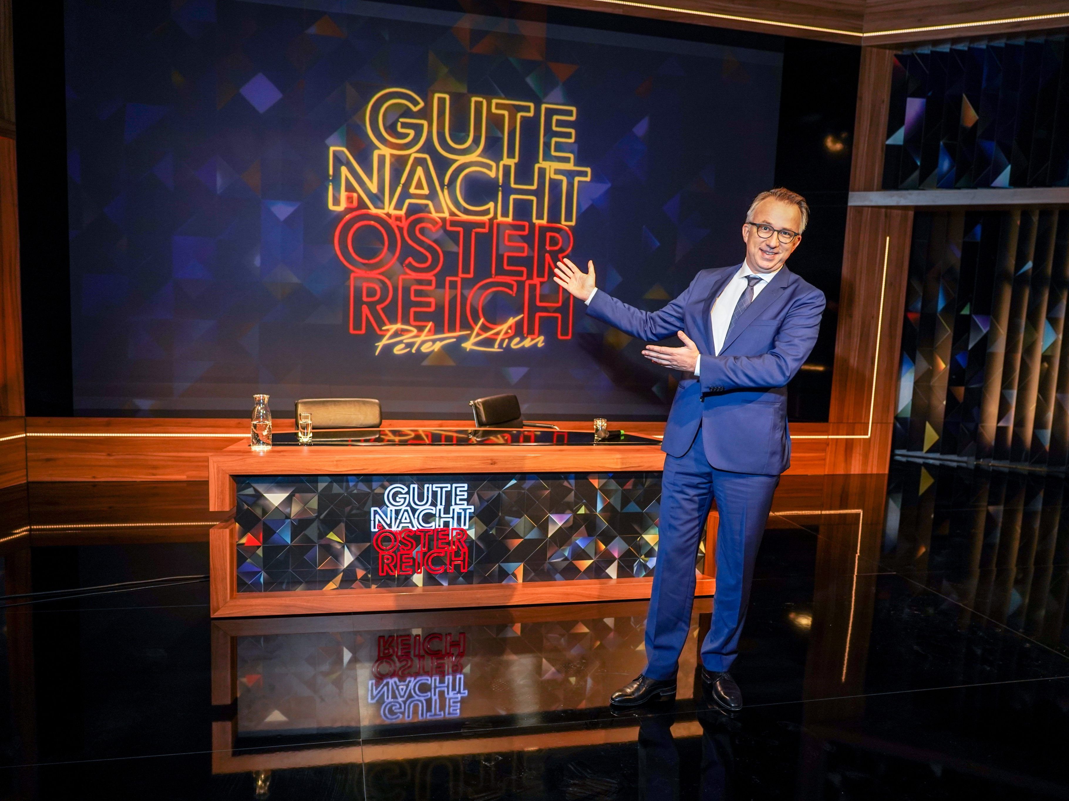 Peter Klien startet am 12. September mit seiner Late-Night-Show "Gute Nacht Österreich".