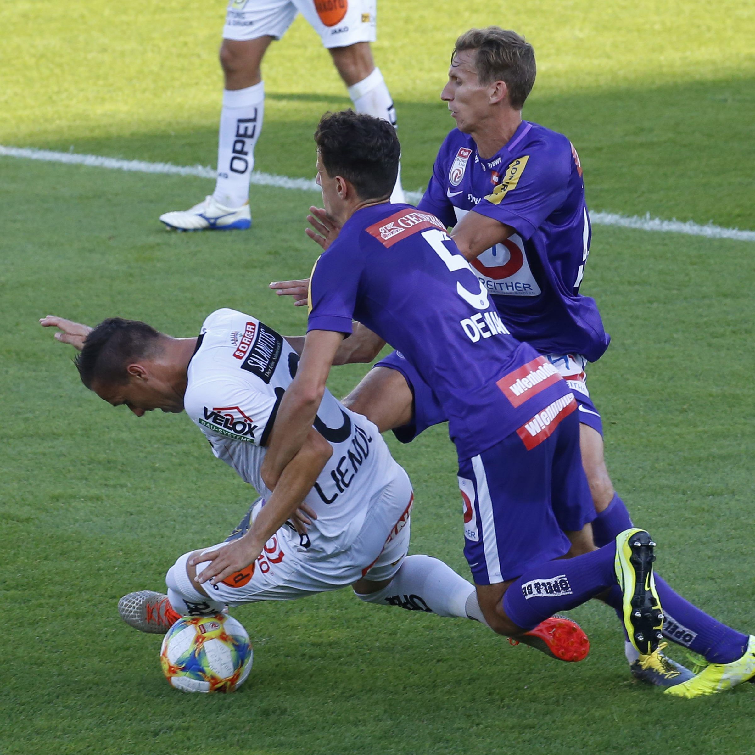 Die Wiener Austria erlitten eine Niederlage.