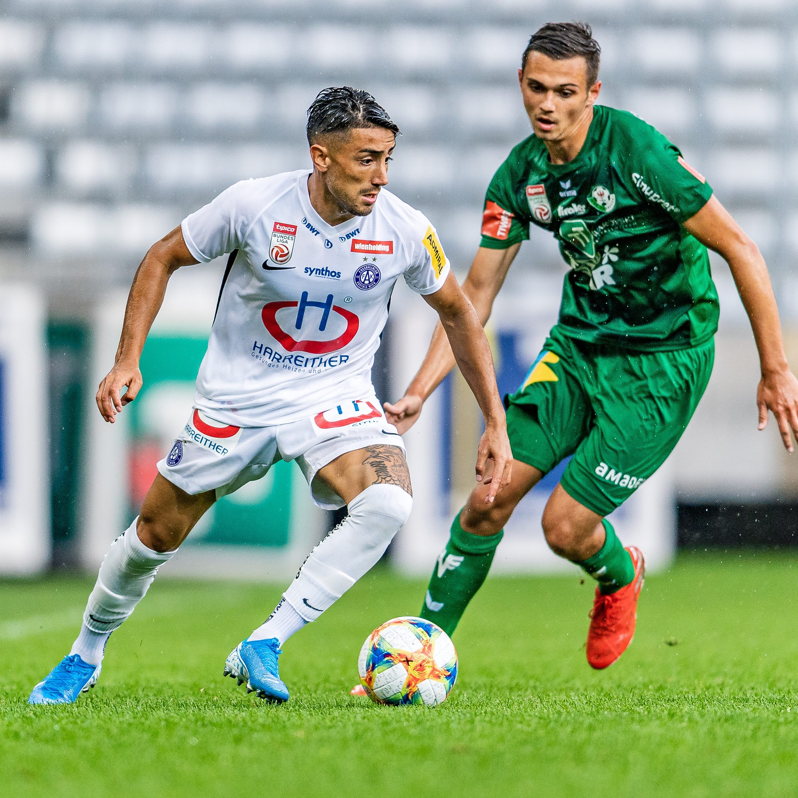 Hier sehen Sie das Cup-Match WSG Tirol gegen Austria Wien live.