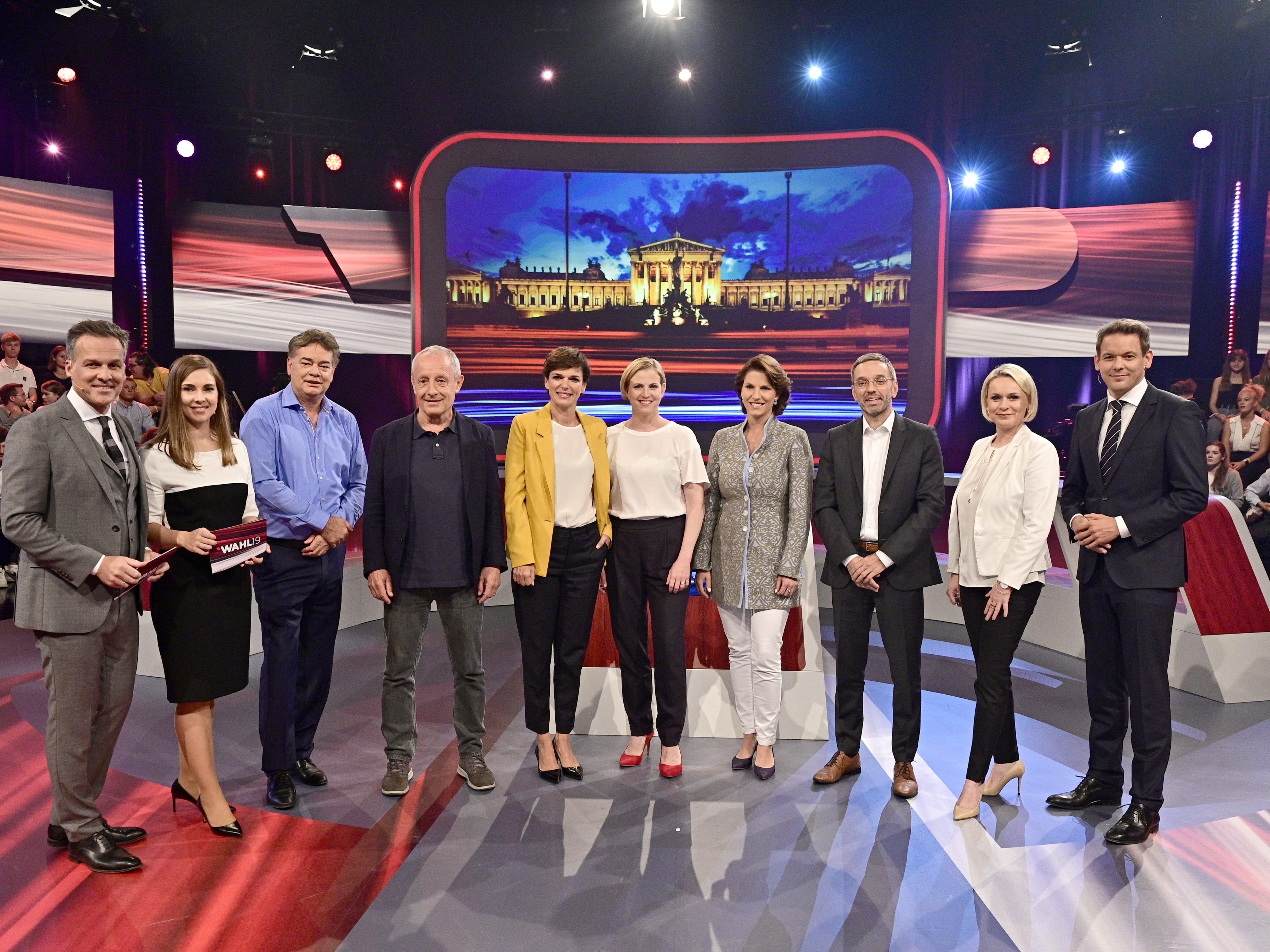 Am Mittwoch ging das erste Duell auf ORF über die Bühne.