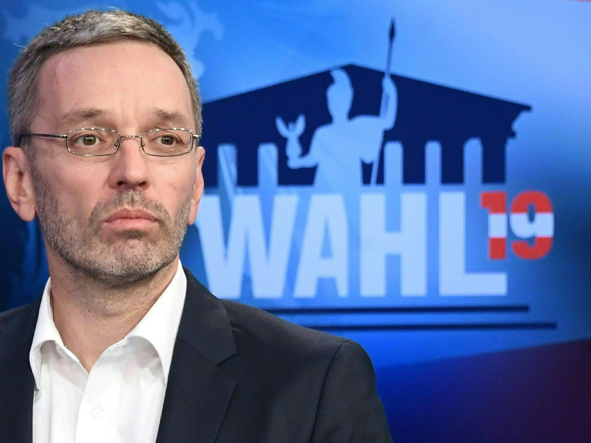 FPÖ-Klubobmann Herbert Kickl darf nicht mehr Innenminister werden - so eine der gestellten Koalitionsbedingungen