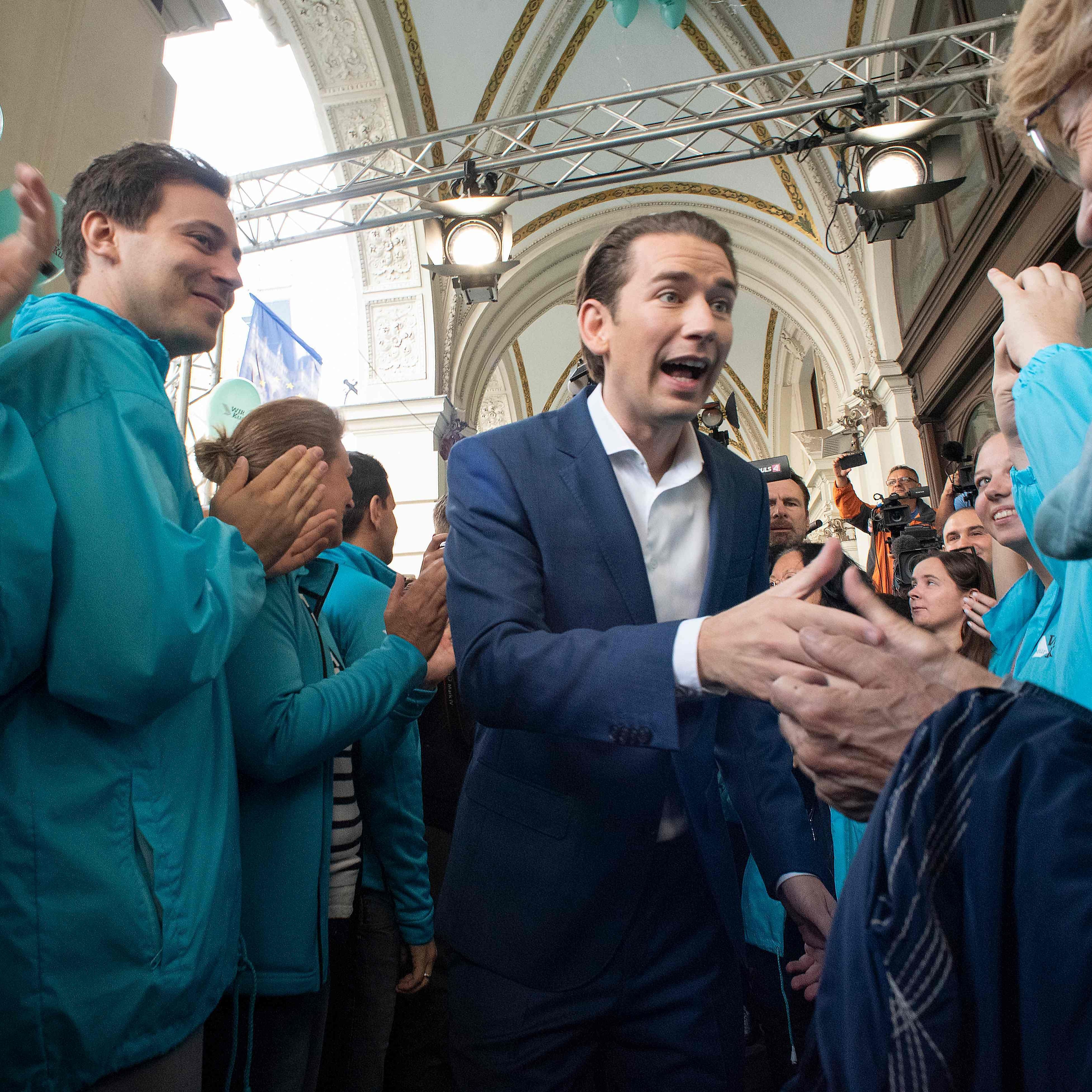 Tageszeitungen zeigten im Wahlkampf großes Interesse an Sebastian Kurz.