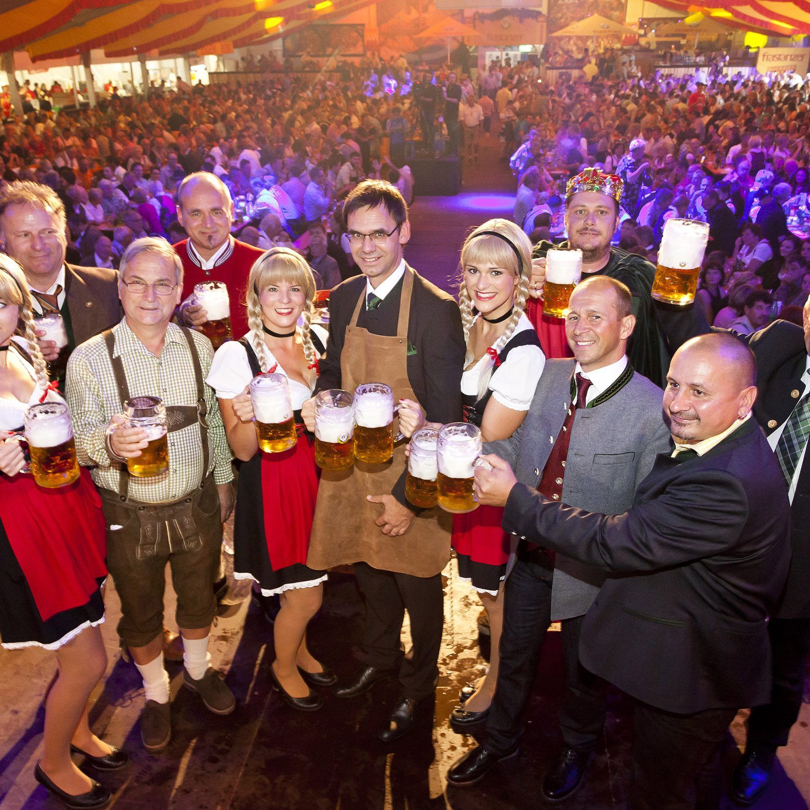 Der traditionelle Fassanstich am Freitag, 20. September 2019, ist ein absolutes Highlight des Bockbierfestes.