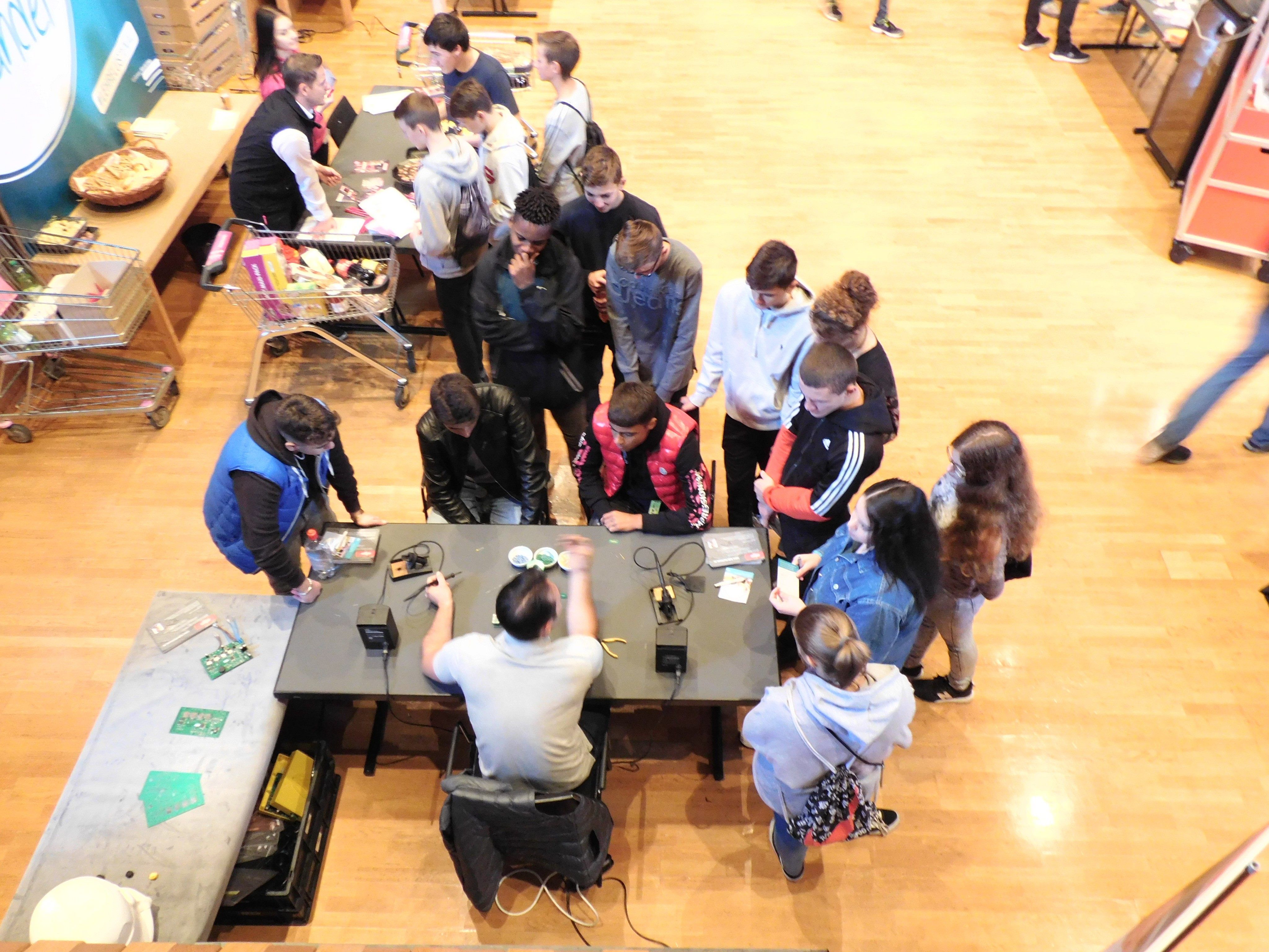 Lustenauer Schüler holten sich Informationen zum Thema Lehre