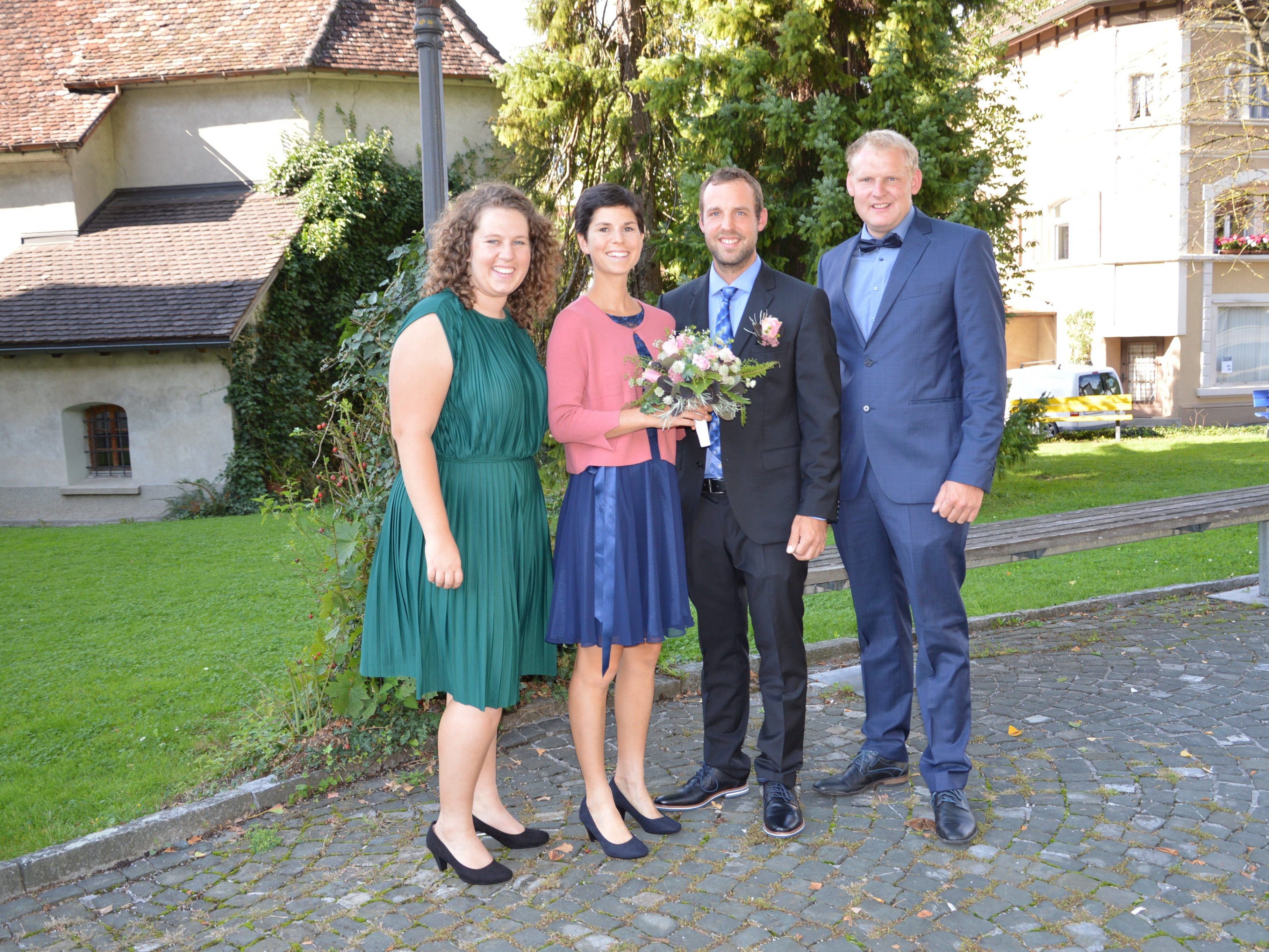 Johanna Märk aus Hohenems und Werner Matt aus Kennelbach haben geheiratet. Johanna Märk aus Hohenems und Werner Matt aus Kennelbach haben geheiratet.