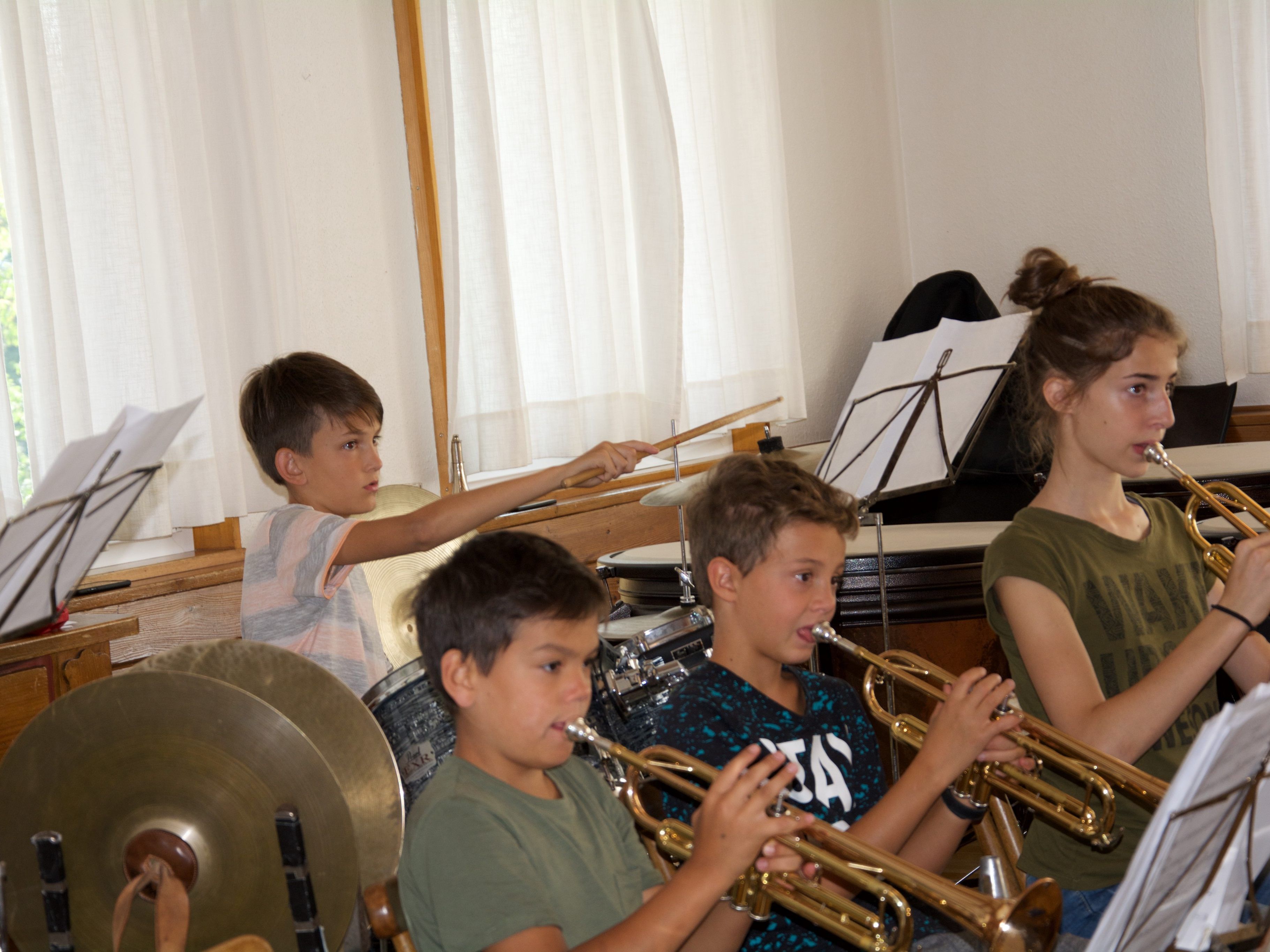 Jannik, Anton, Manuel, Elena