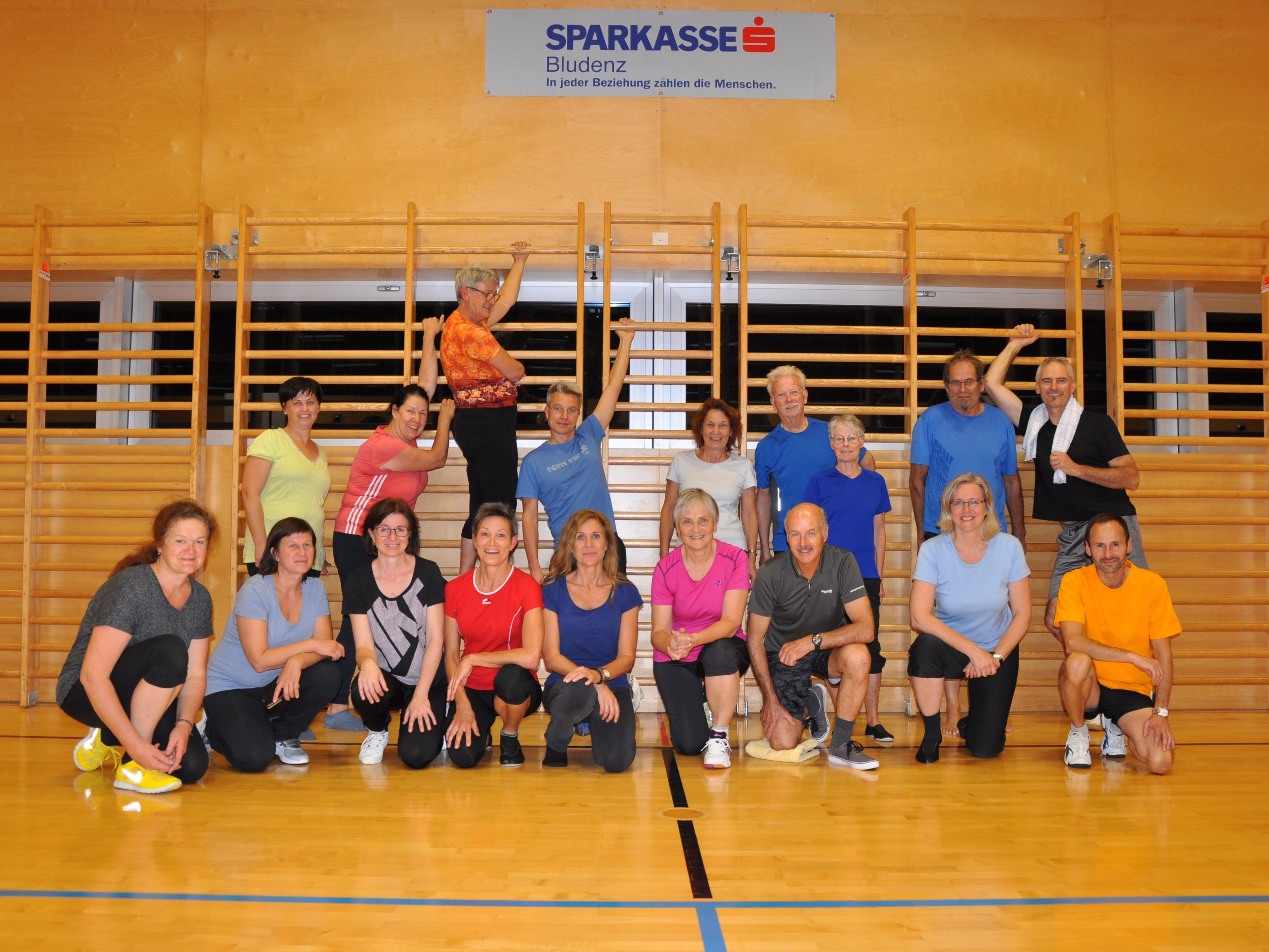 Gymnastik mit viel Spass