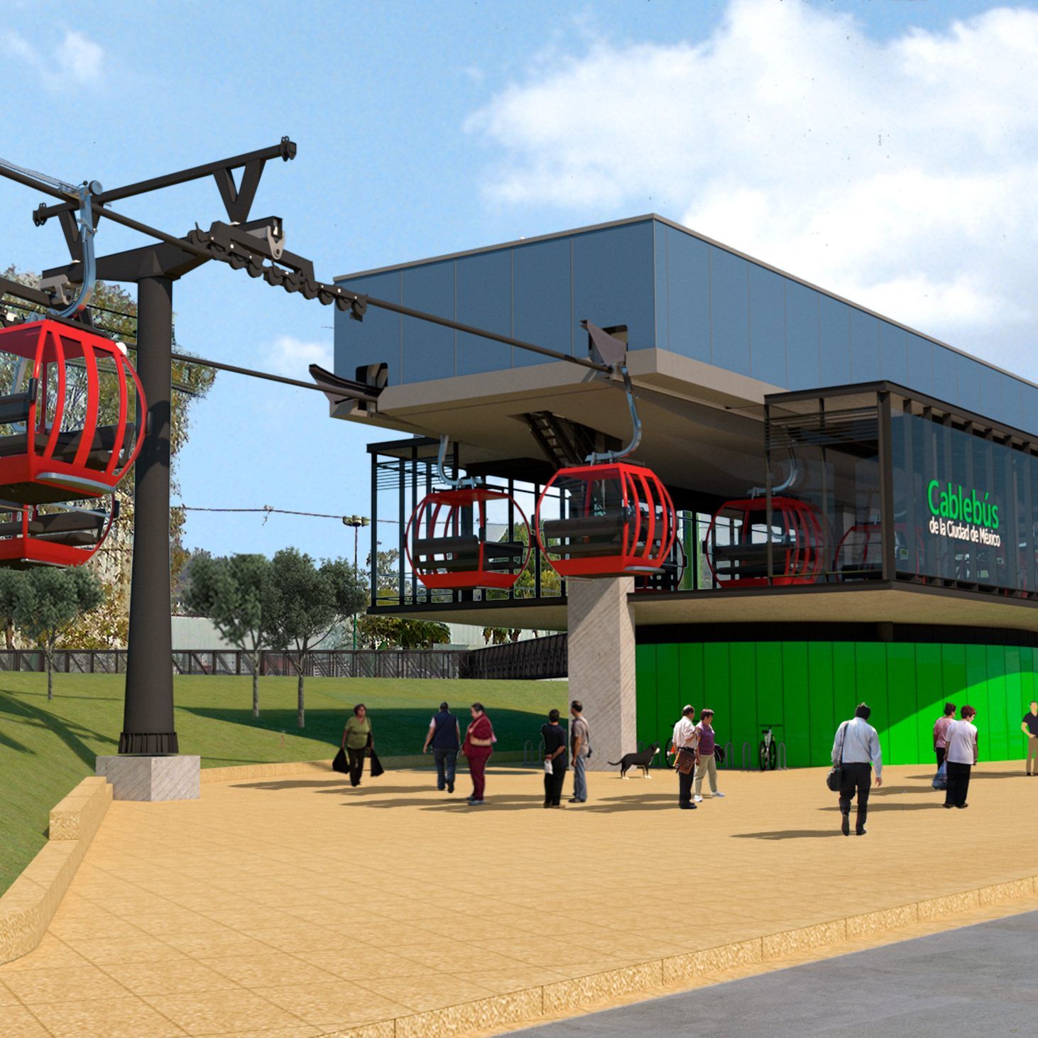 So soll das Großprojekt aussehen.