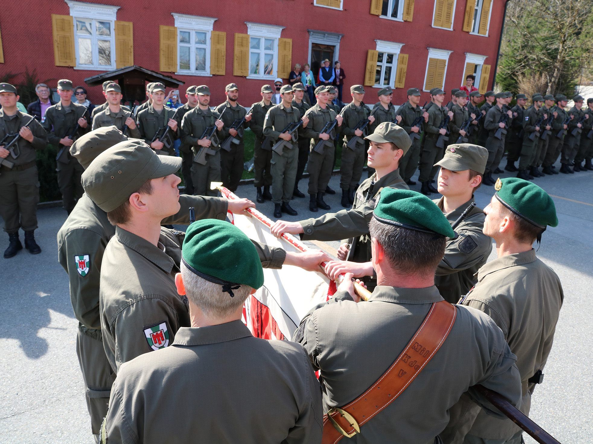 Angelobung in Mäder am kommenden Freitag, 4. Oktober. Angelobung in Mäder am kommenden Freitag, 4. Oktober.