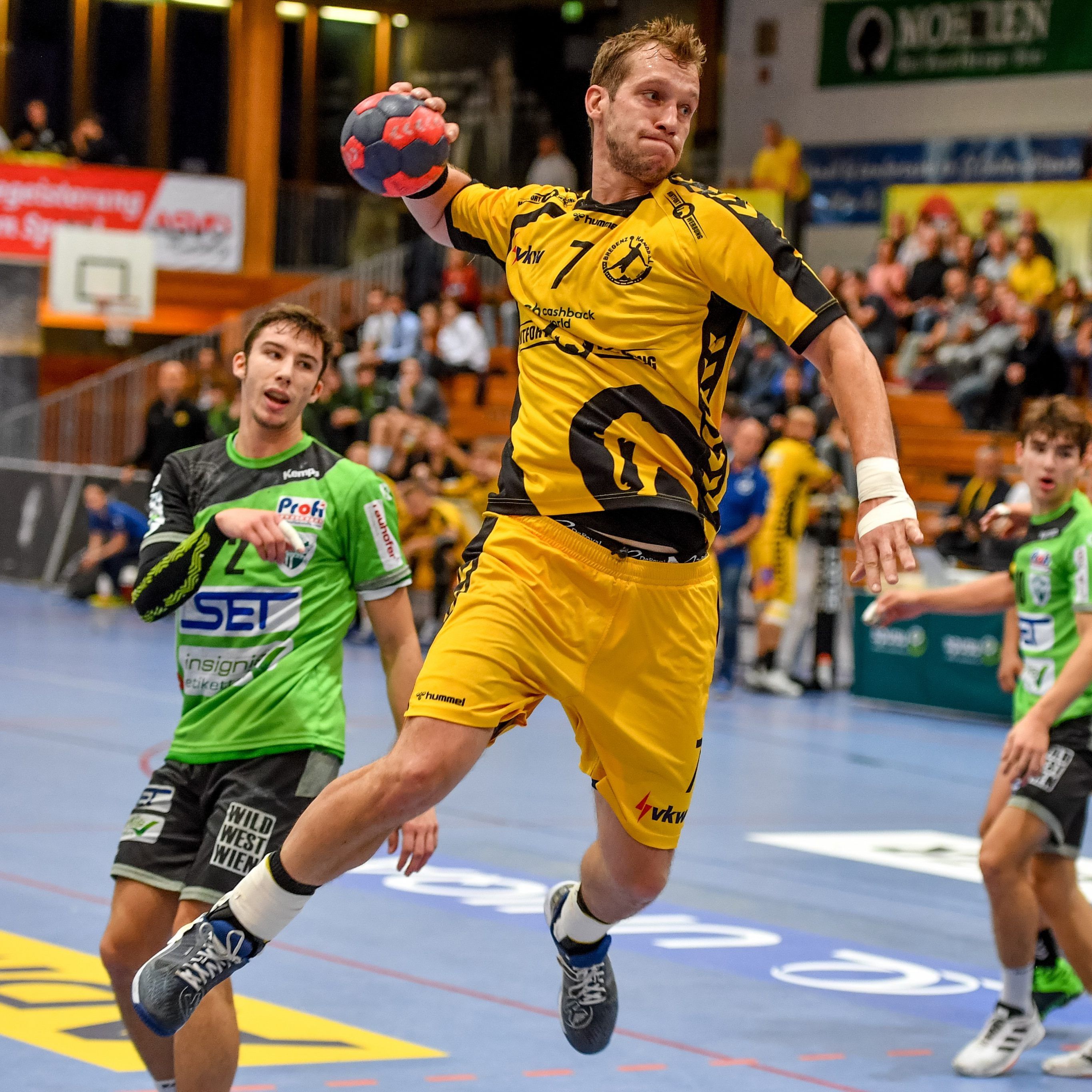 Babarskas und Co. durften endlich über den ersten Sieg jubeln.