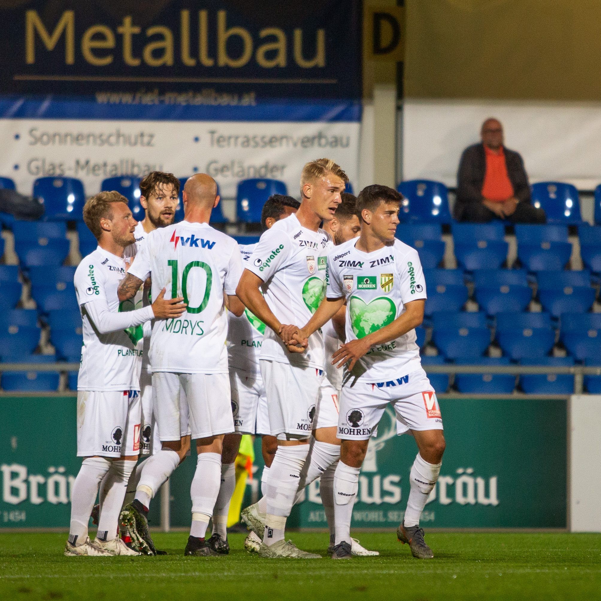 Die Lustenauer überzeugten mit dem Sieg beim SV Horn.