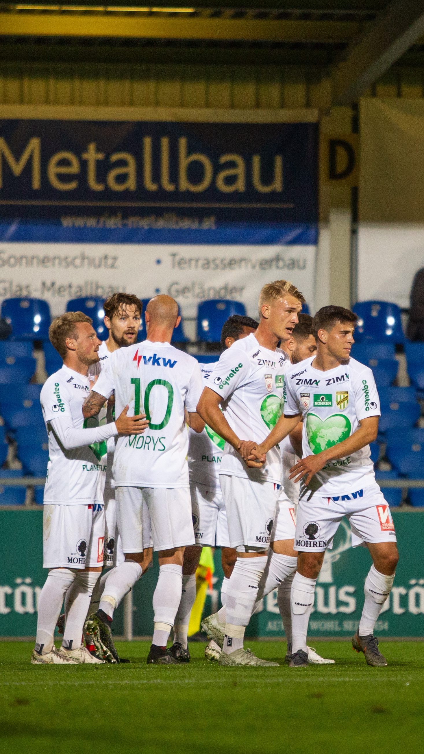 Die Lustenauer überzeugten mit dem Sieg beim SV Horn.