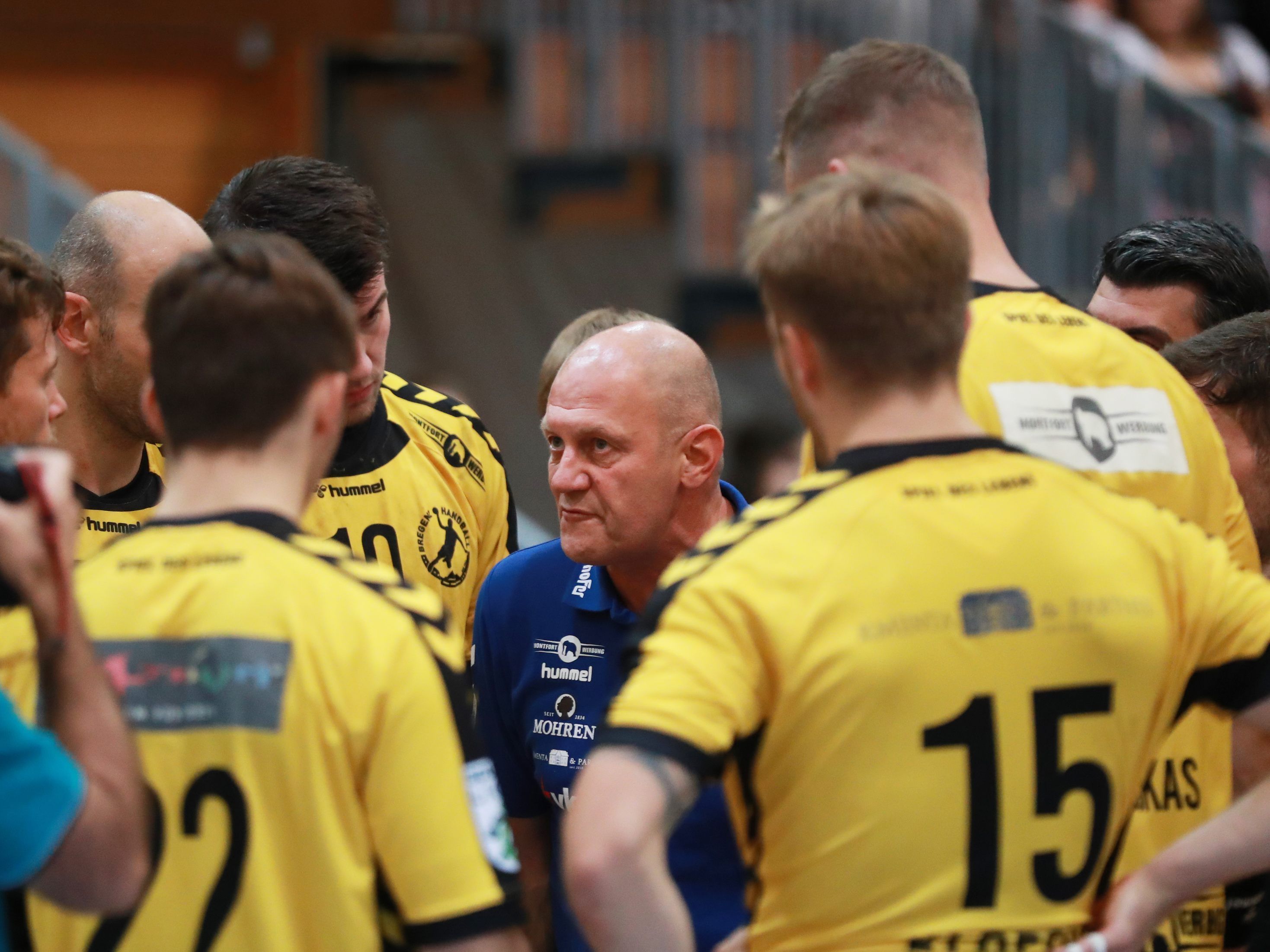 Trainer Markus Burger konnte mit der Leistung heute nicht zufrieden sein.