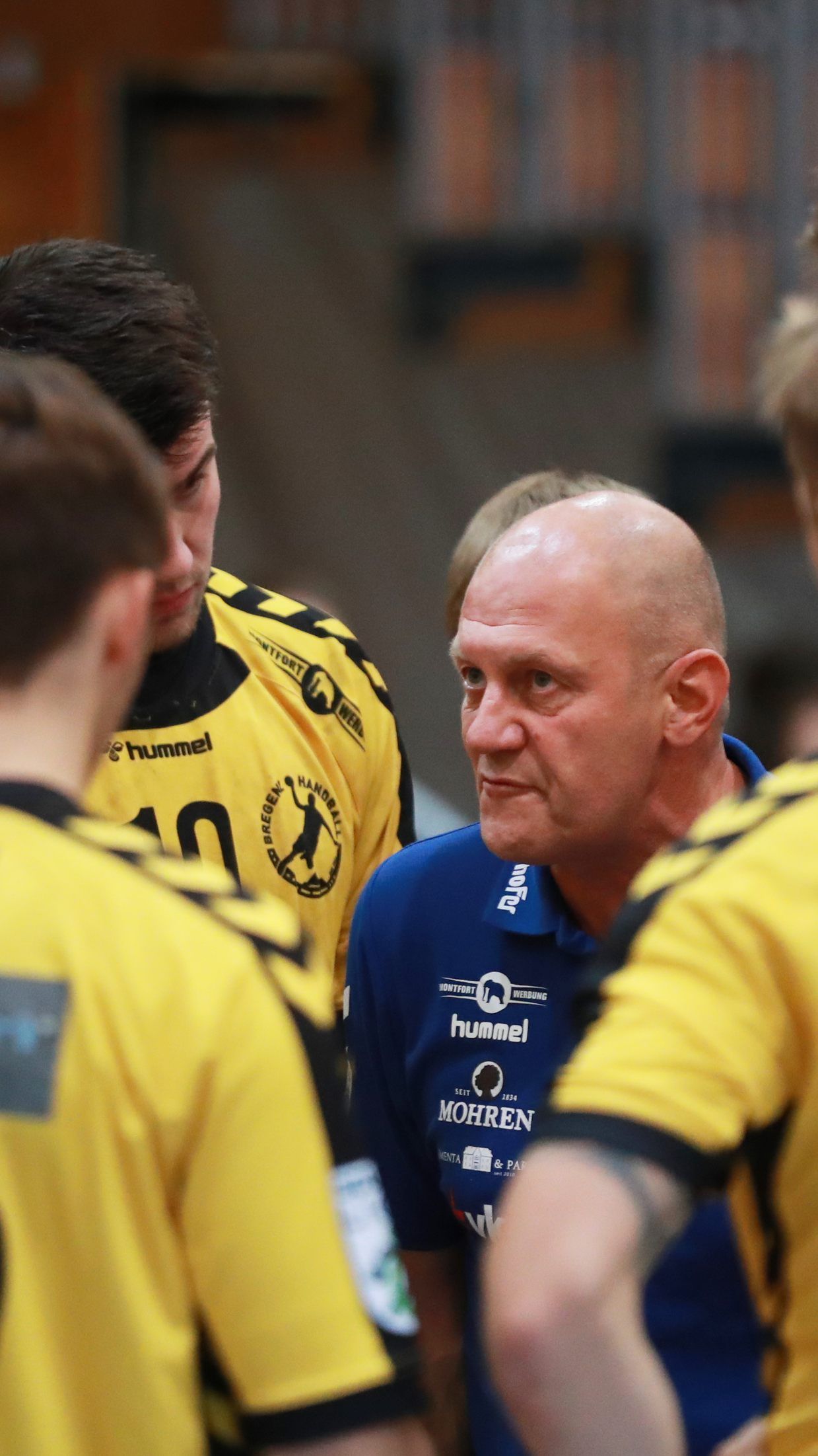 Trainer Markus Burger konnte mit der Leistung heute nicht zufrieden sein.