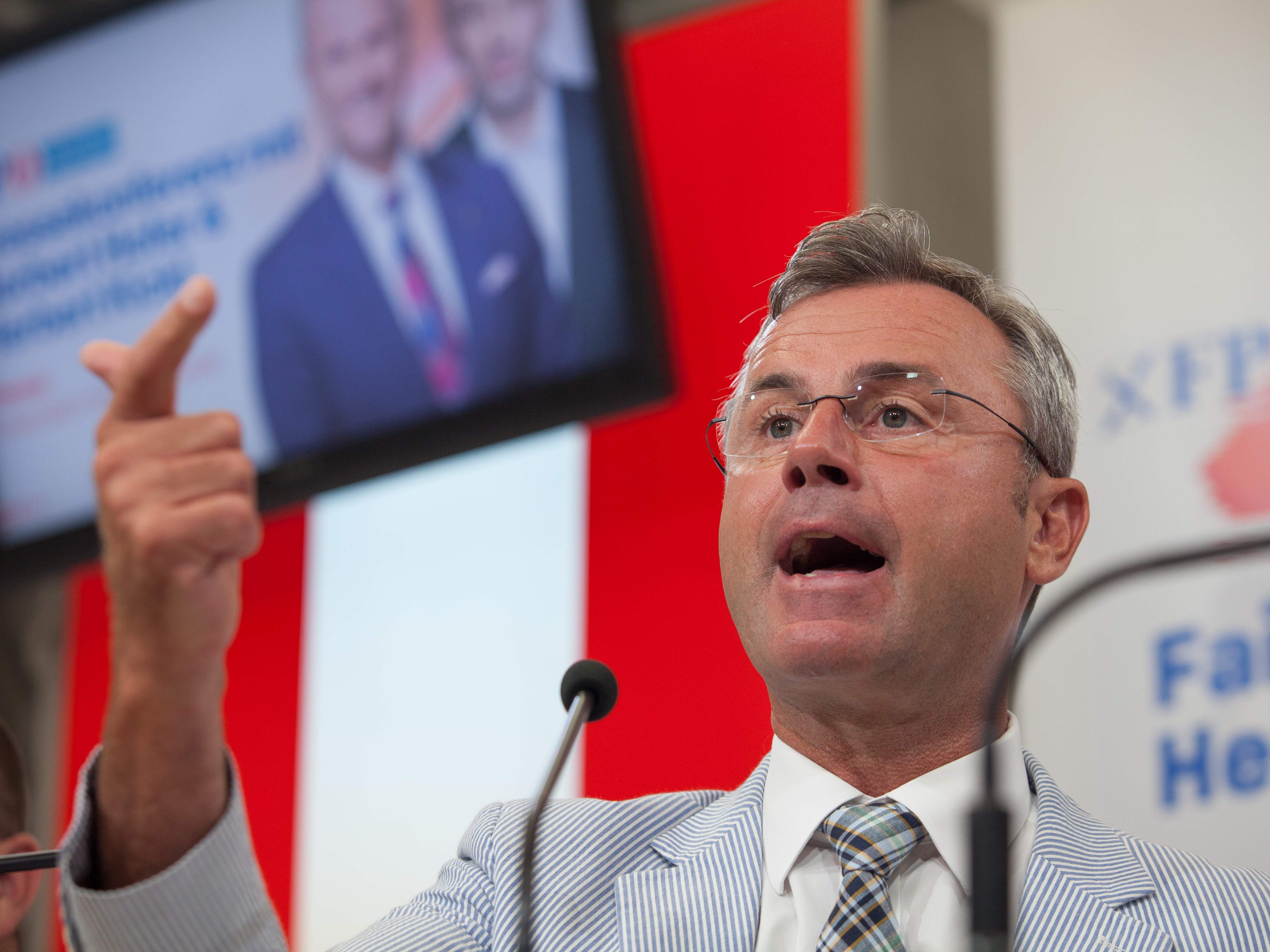 Hofer musste krankheitsbedingt alle Termine absagen.