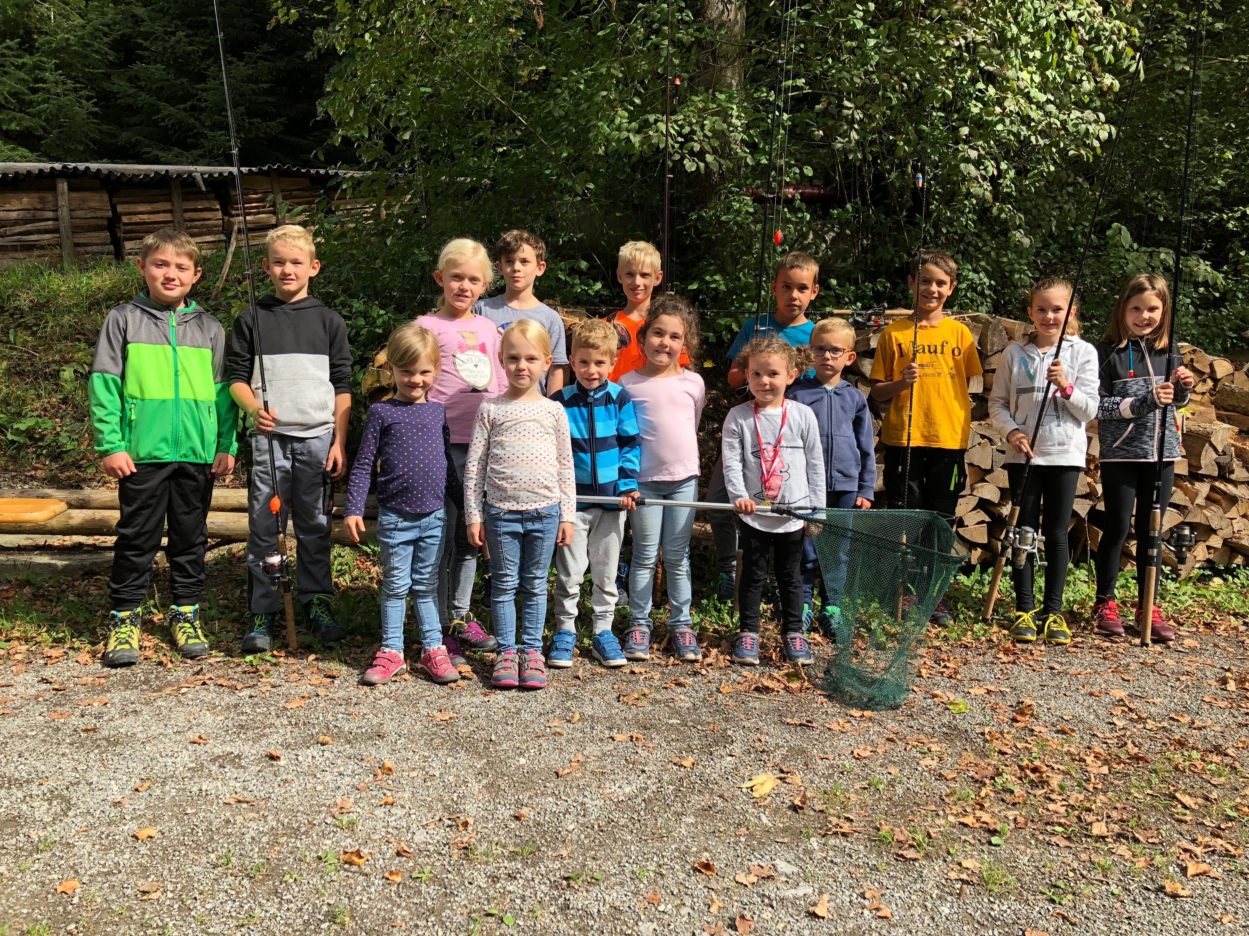 FischerInnnen Kinderfischen 2018