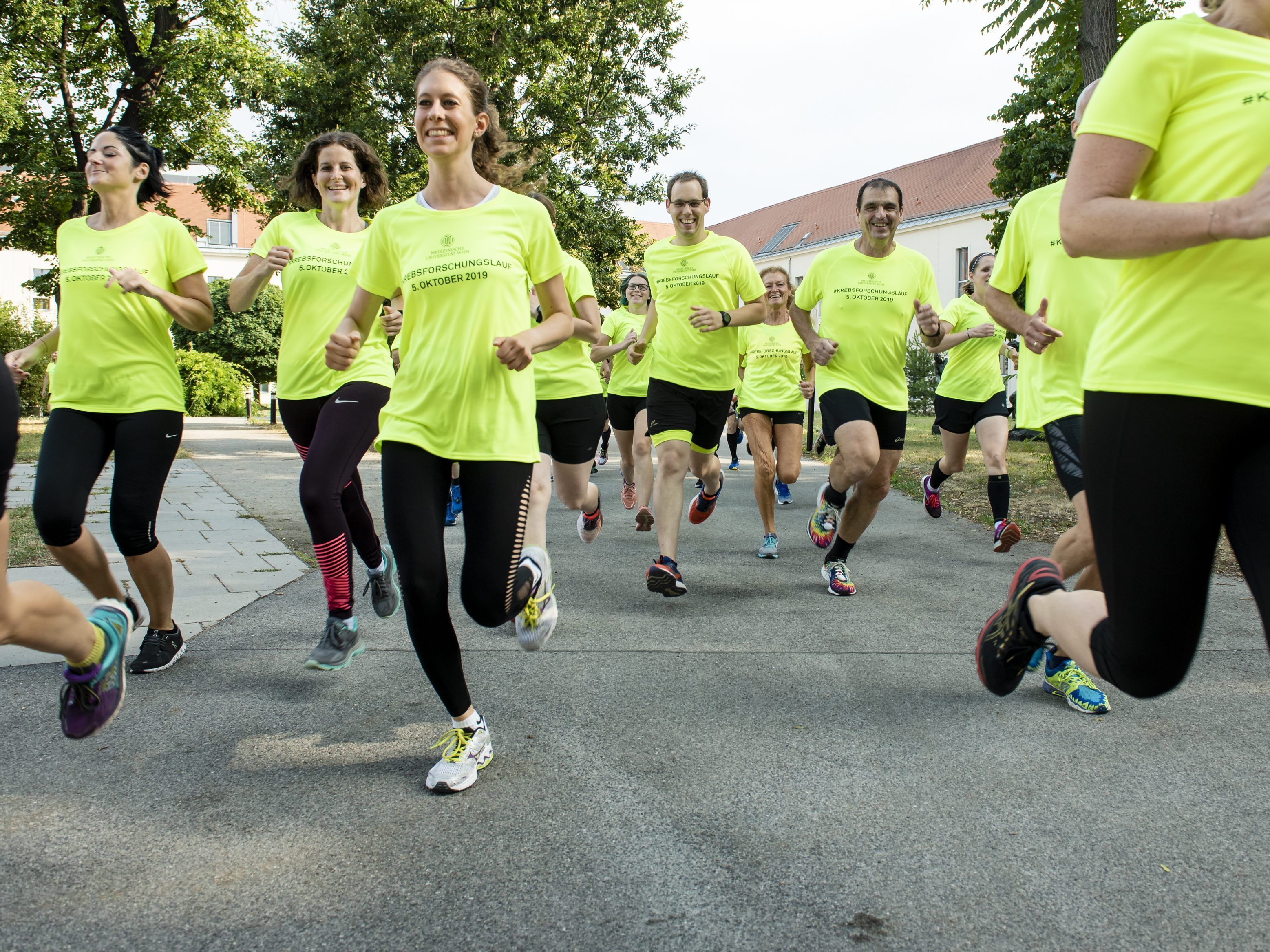 Am 5. Oktober findet der 13. Krebsforschungslauf statt.
