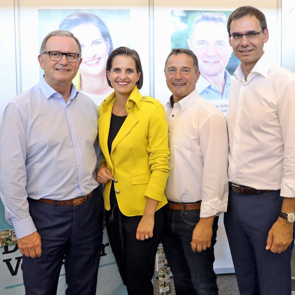 Die ÖVP-Spitzenkandidaten für die Landtagswahl 2019.