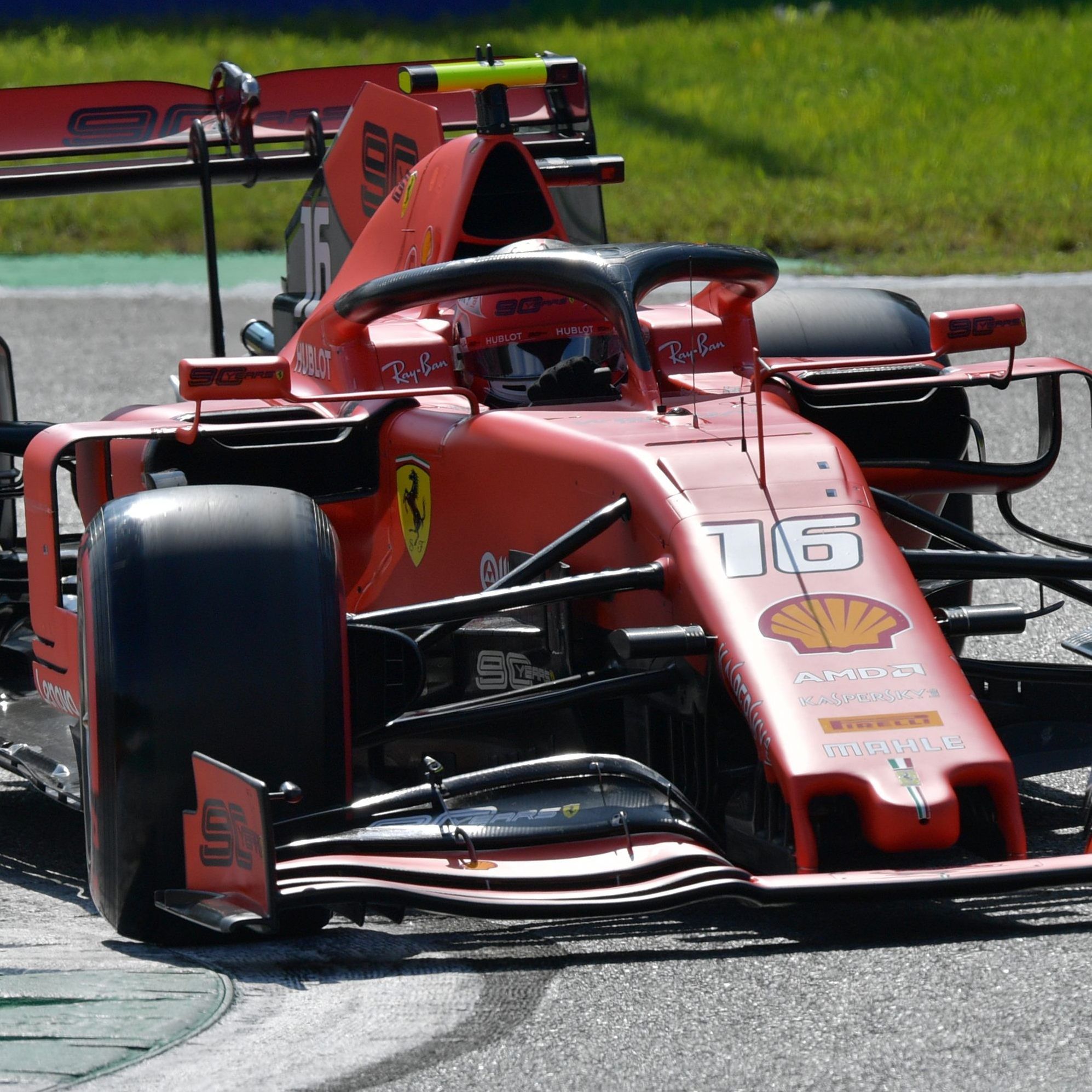 Charles Leclerc soll für Ferrari den Heimsieg in Monza holen.