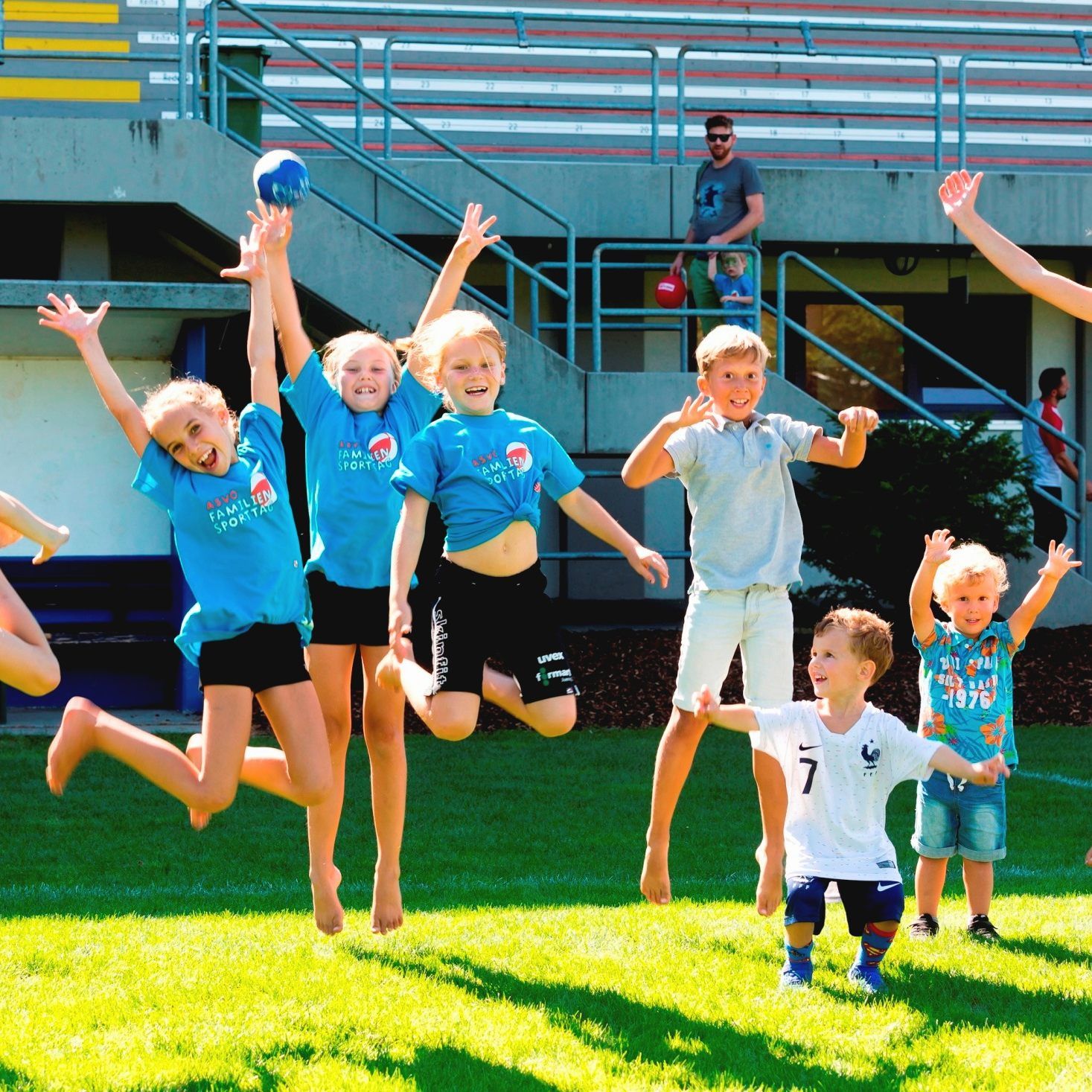 Unterhaltung und Spaß für Kinder, Jugendliche und Erwachsene beim „1. ASVÖ Familiensporttag Leiblachtal“ im Lochauer Schulzentrum.