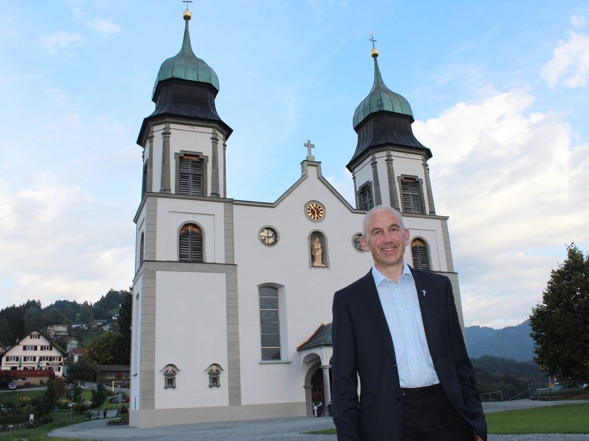 Pfarrer Paul Burtscher lädt zum großen Wallfahrtsfest in Bildstein. Pfarrer Paul Burtscher lädt zum großen Wallfahrtsfest in Bildstein.