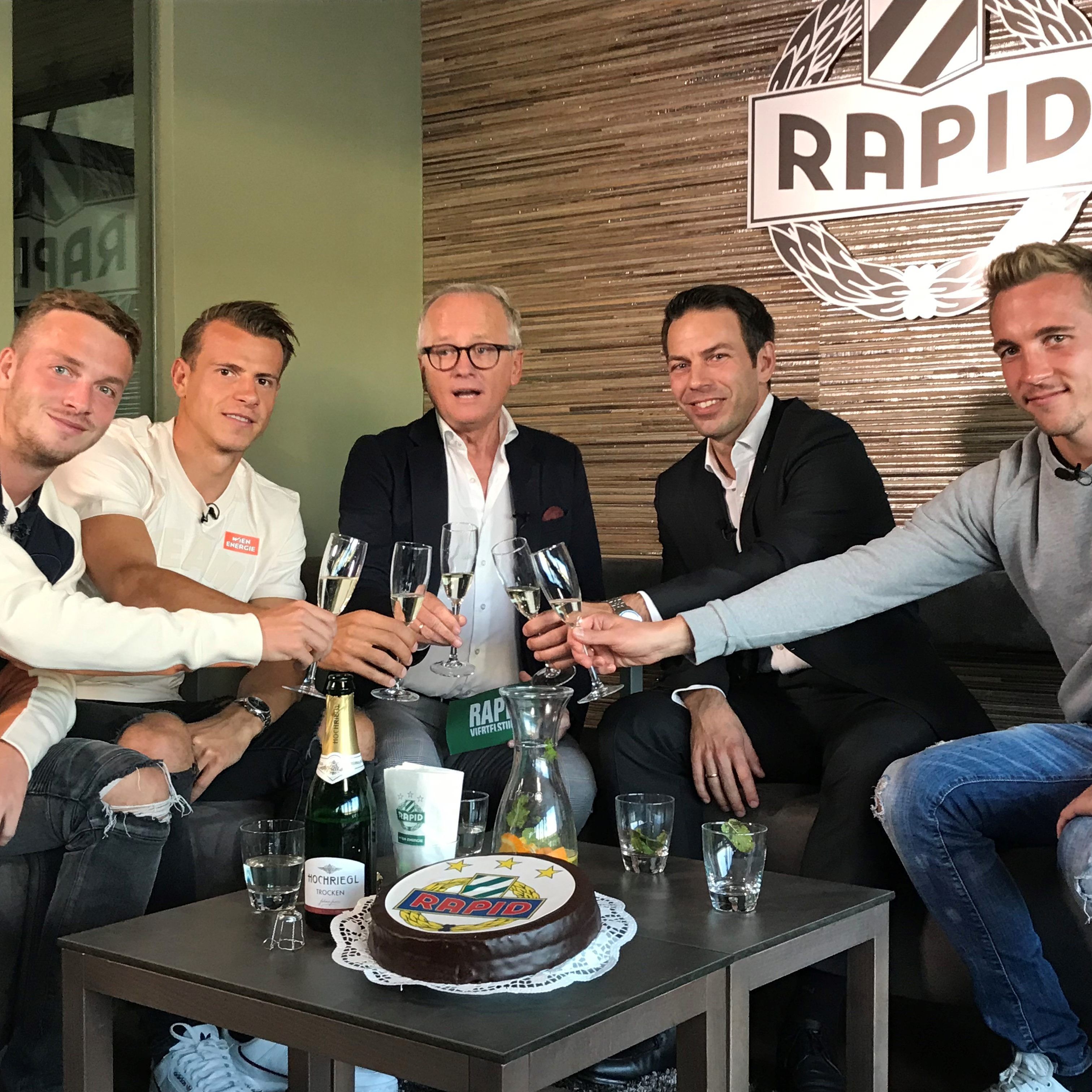 Zum Jubiläum gibt's eine ganz besondere grün-weiße Gesprächsrunde.