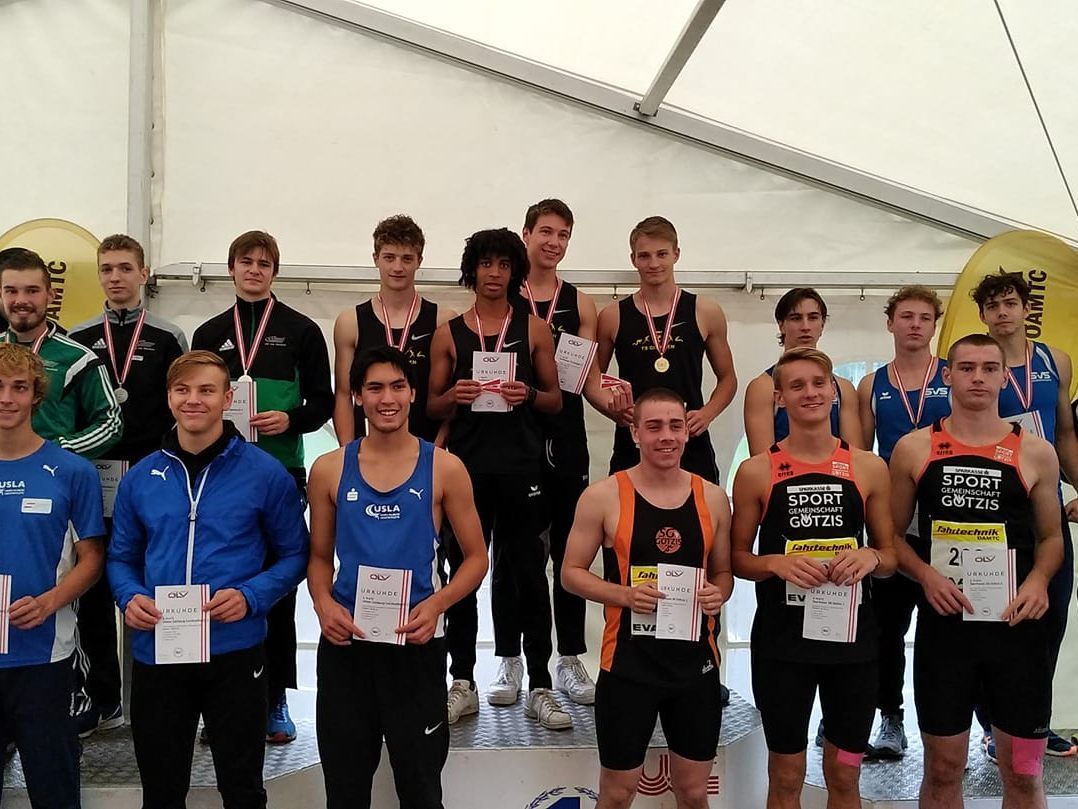 Staffelgold über 4 x 100 m Staffelgold über 4 x 100 m