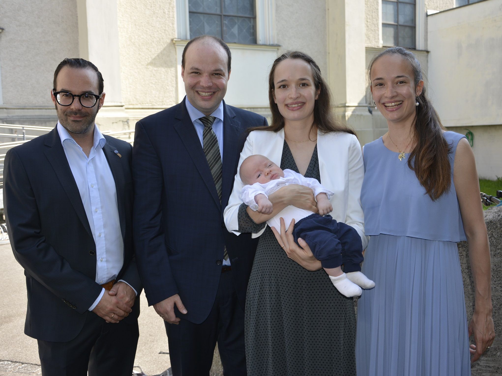 Taufe von Franz Josef Maria Fussenegger Dornbirn VOL.AT